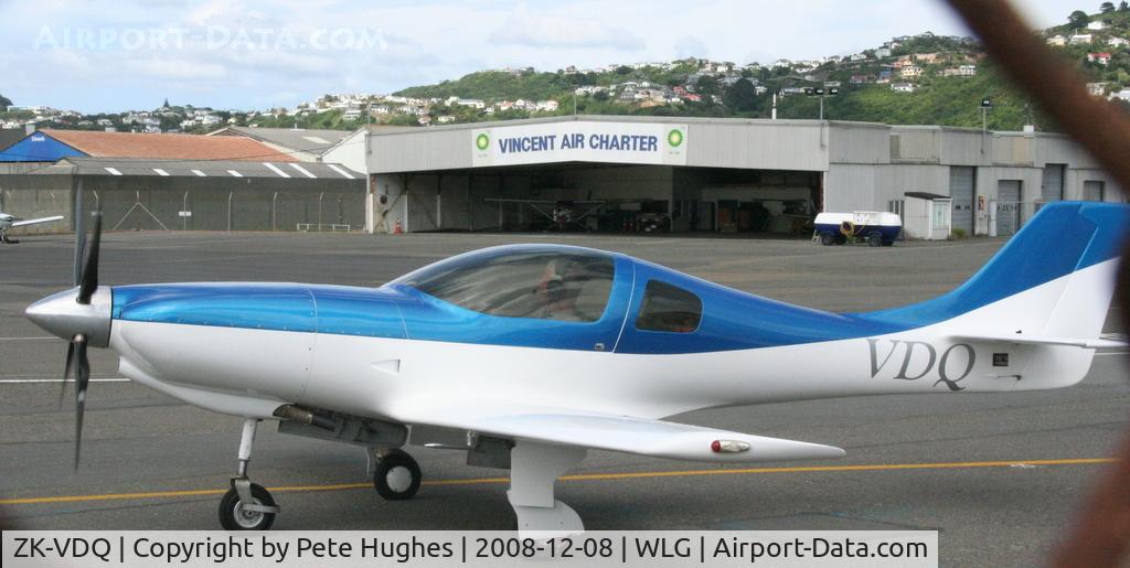 ZK-VDQ, Lancair 320 C/N 347, ZK-VDQ Lancair at Wellington, NZ
