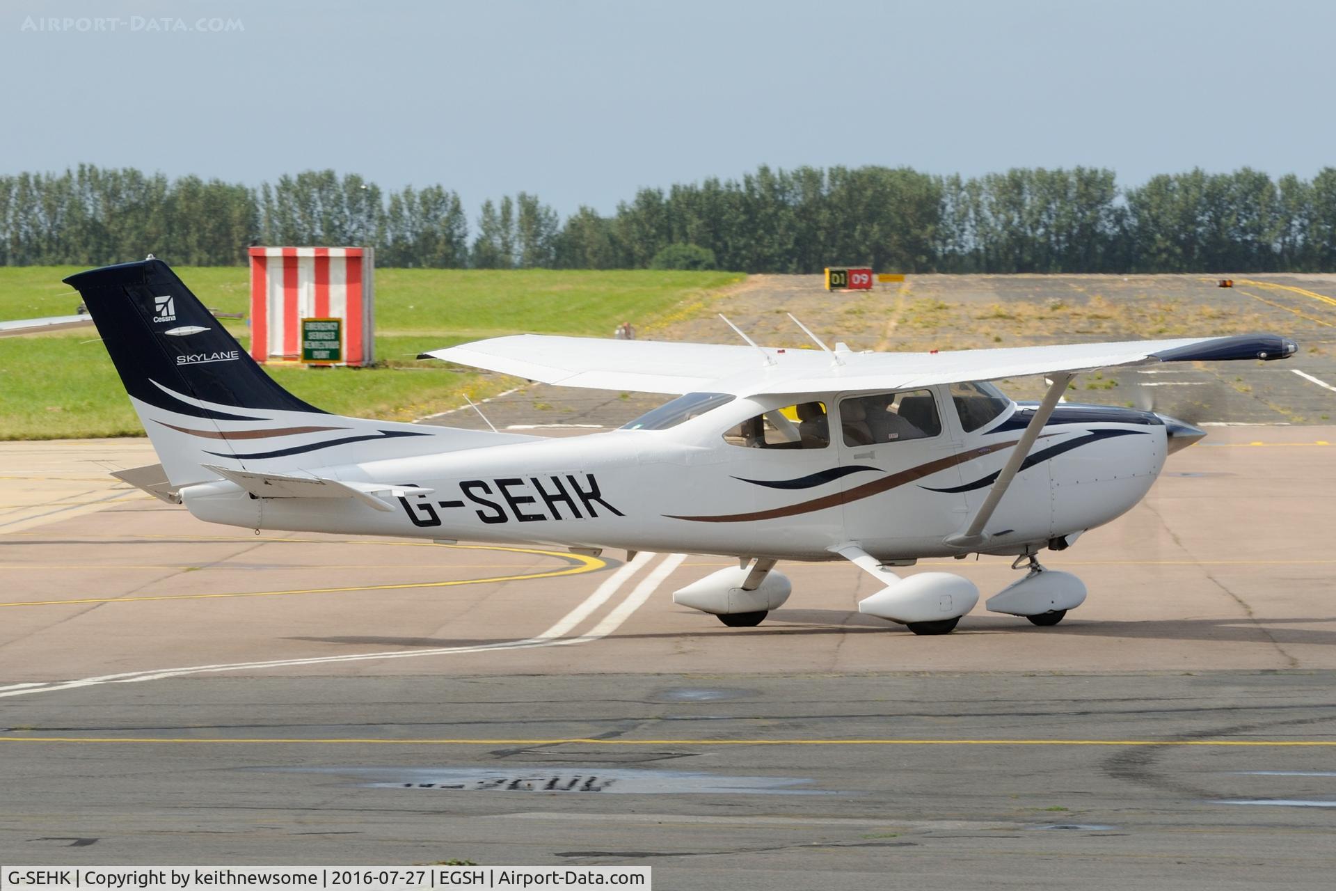 G-SEHK, 2008 Cessna 182T Skylane C/N 18282132, Nice Visitor.