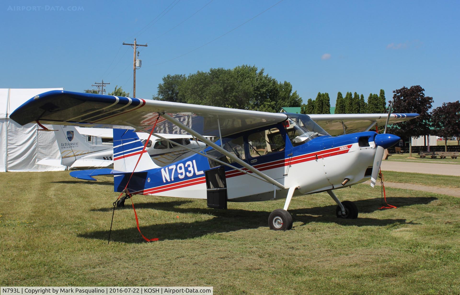 N793L, 2014 American Champion 7ECA Aurora Citabria C/N 1409-2014, American Champion 7ECA