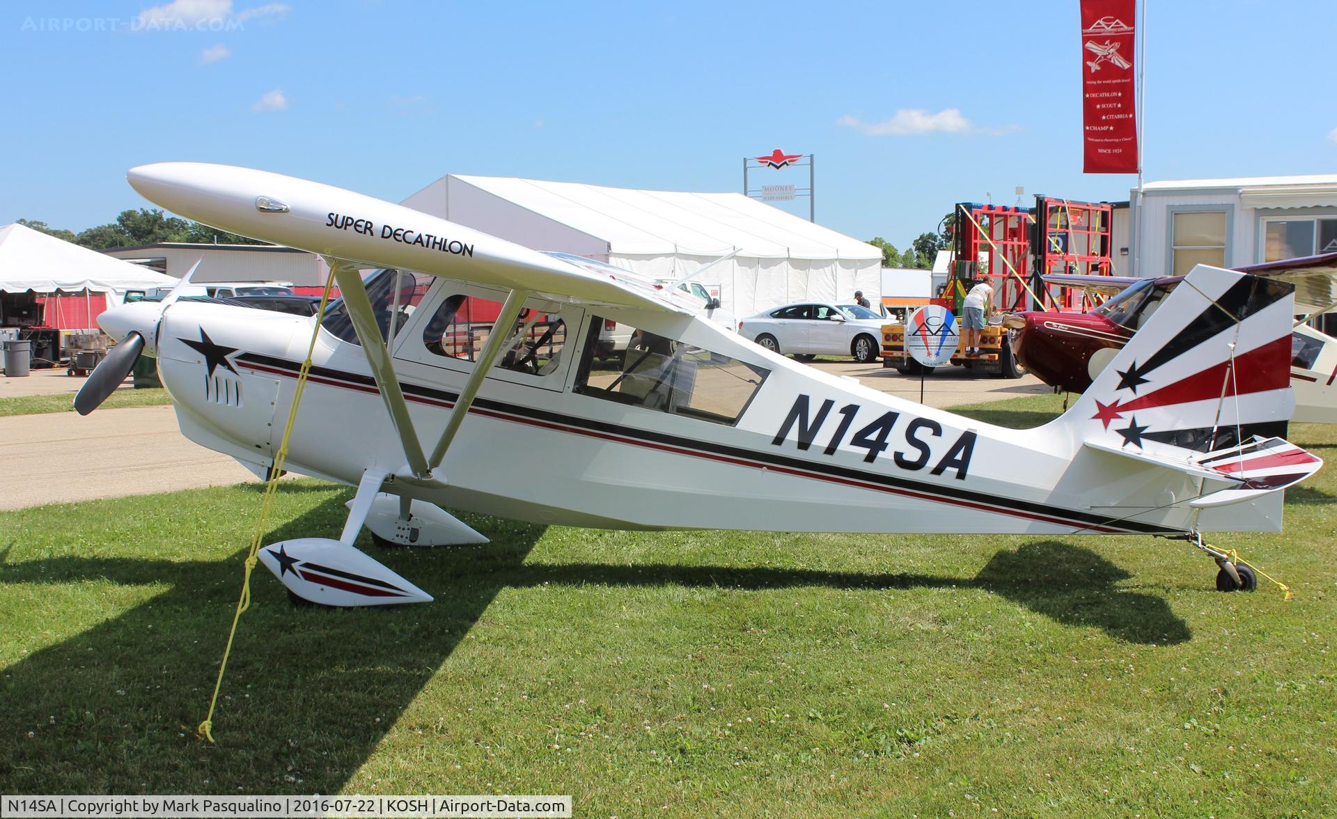 N14SA, 2014 American Champion 8KCAB Decathlon C/N 1146-2014, American Champion 8KCAB