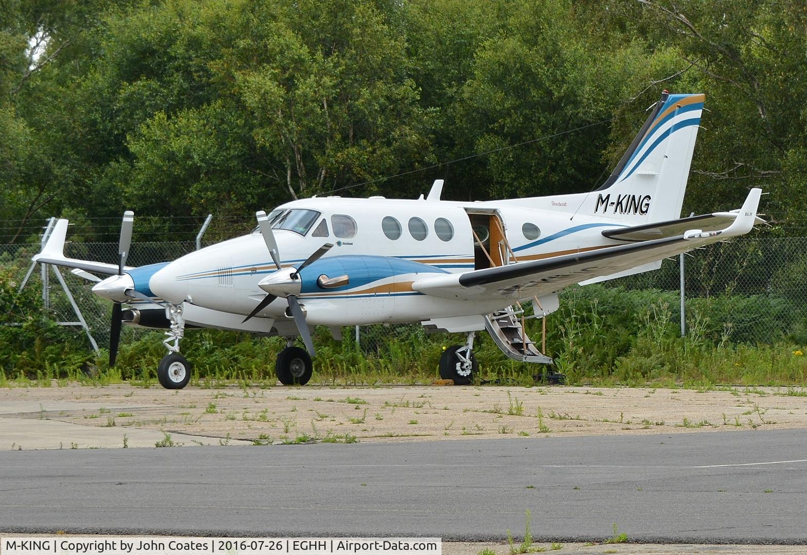 M-KING, 1994 Beech C90B King Air C/N LJ-1371, At MCA Avn