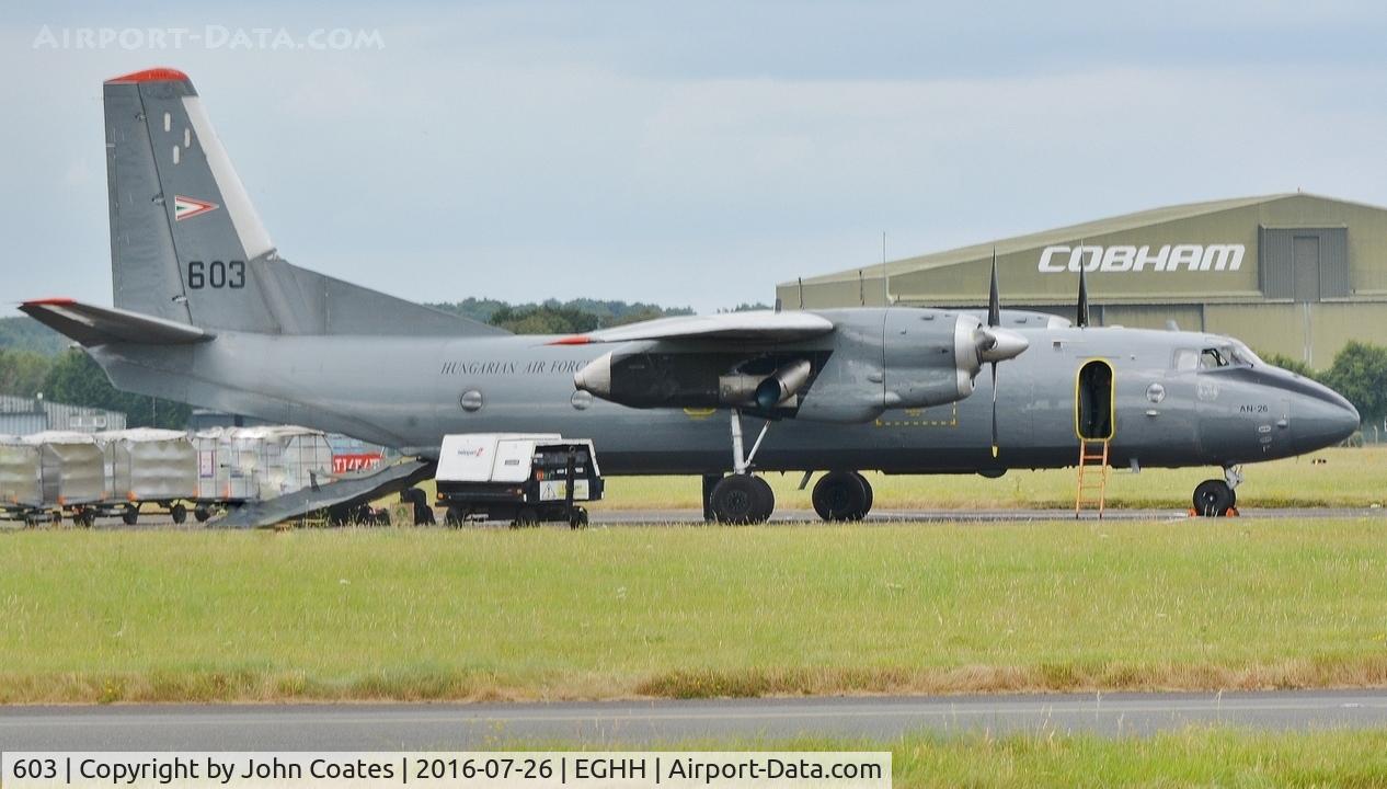 603, 1975 Antonov An-26 C/N 3603, Unloading on arrival