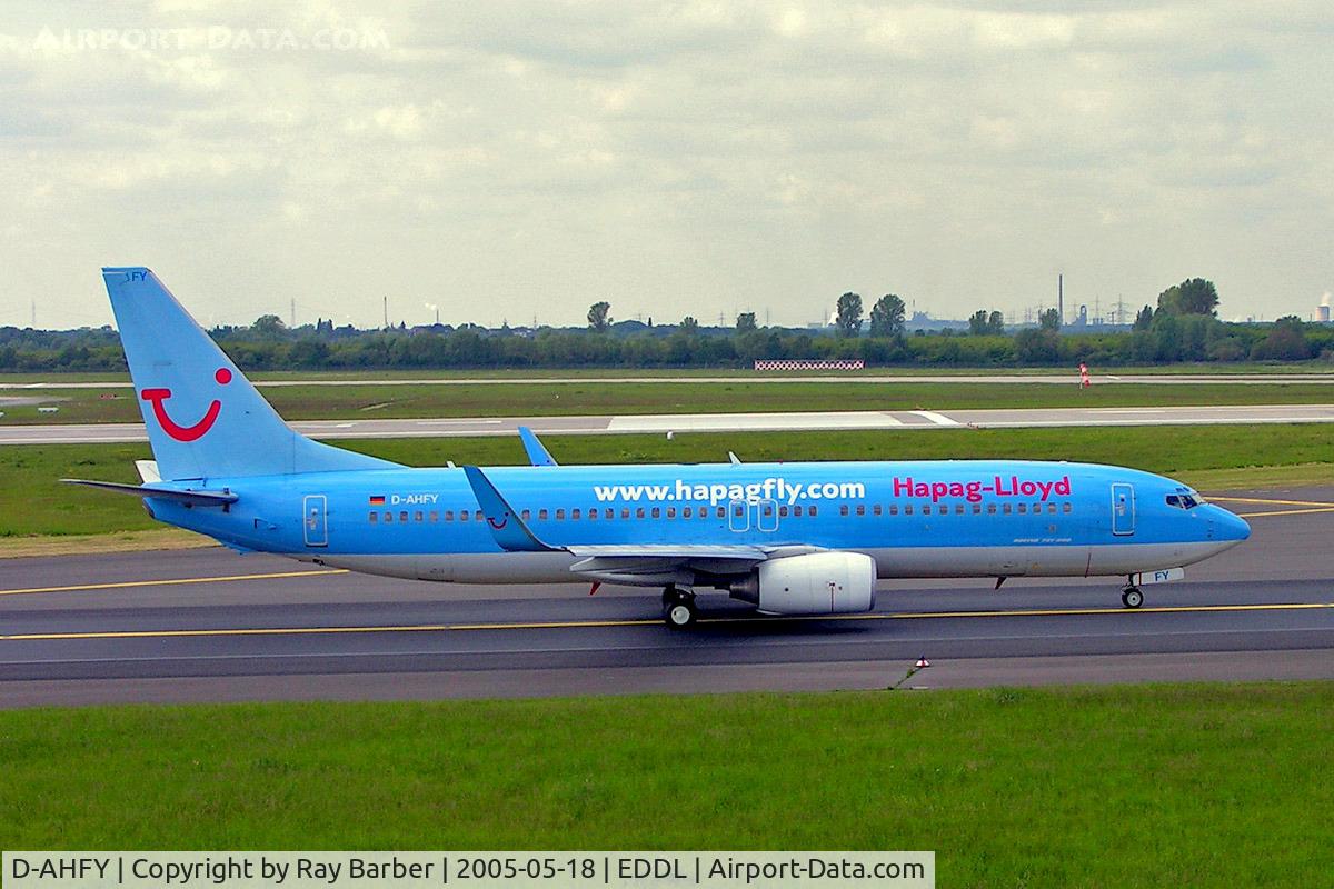 D-AHFY, 2001 Boeing 737-8K5 C/N 30417, Boeing 737-8K5 [30417] (Hapagfly) Dusseldorf~D 18/05/2006