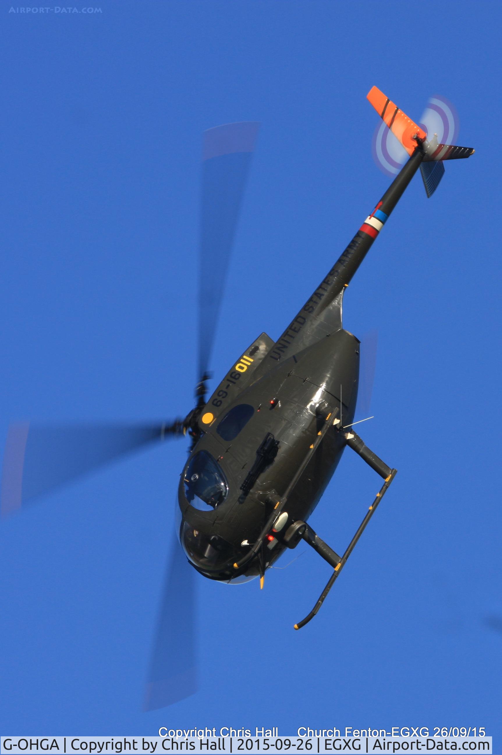 G-OHGA, 1969 Hughes OH-6A Cayuse C/N 1381, at the Yorkshire Airshow