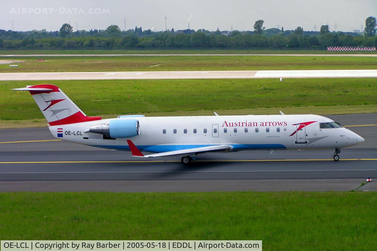 OE-LCL, 1997 Canadair CRJ-200LR (CL-600-2B19) C/N 7167, Canadair CRJ-200LR [7167] (Austrian Arrows) Dusseldorf~D 18/05/2006