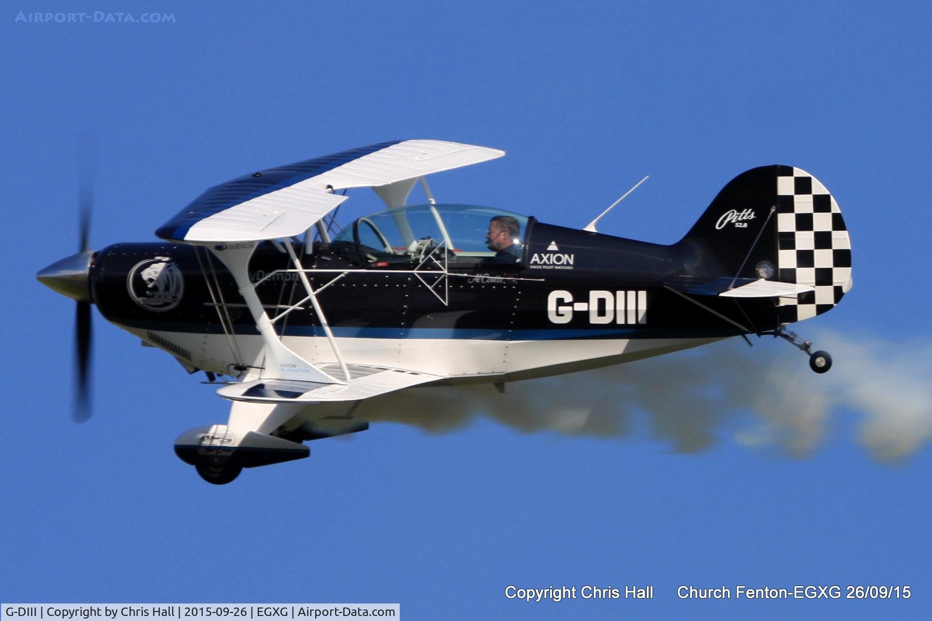 G-DIII, 1989 Christen Pitts S-2B Special C/N 5163, at the Yorkshire Airshow