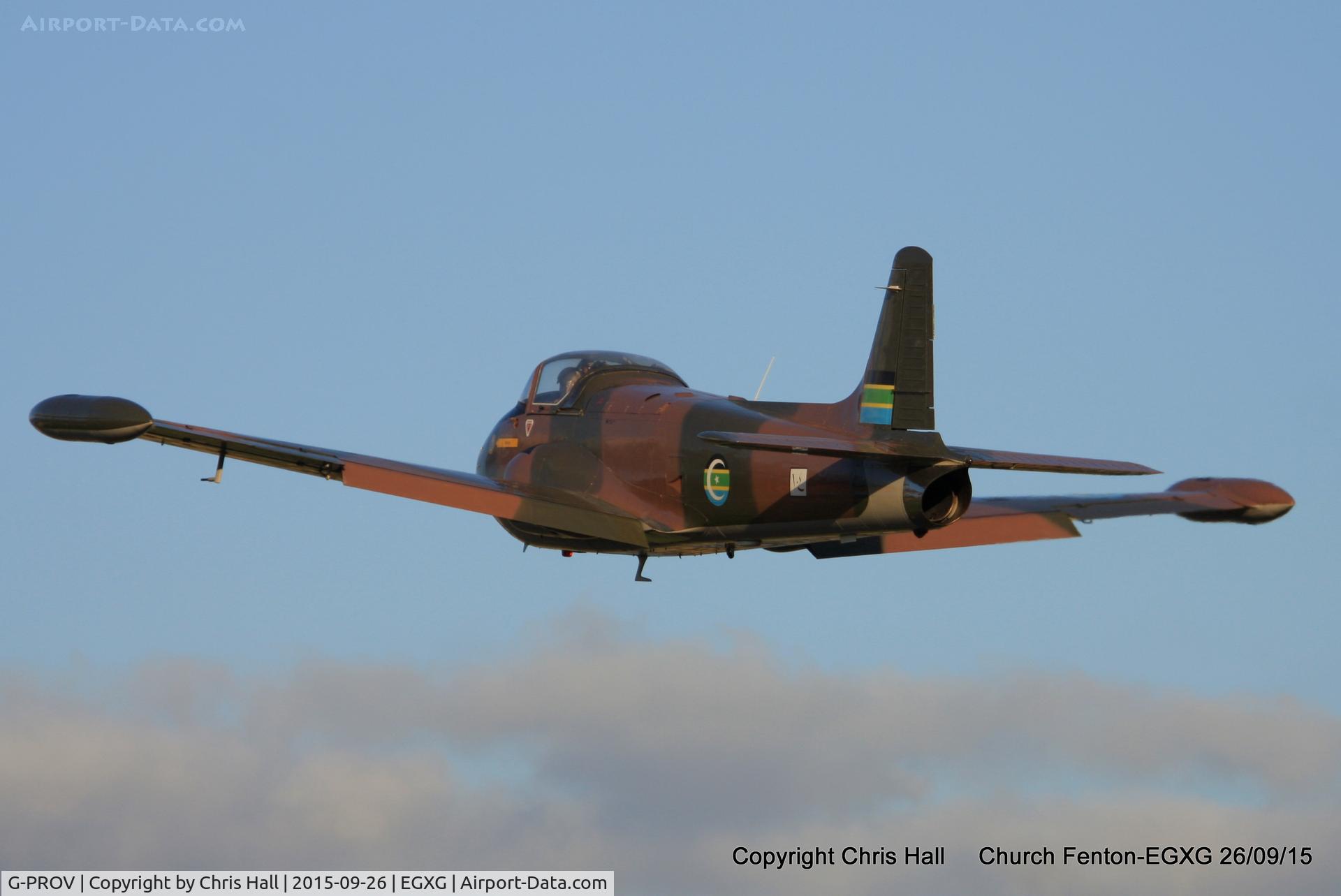 G-PROV, 1967 BAC 84 Jet Provost T.52 (Mod) C/N PAC/W/23905, at the Yorkshire Airshow