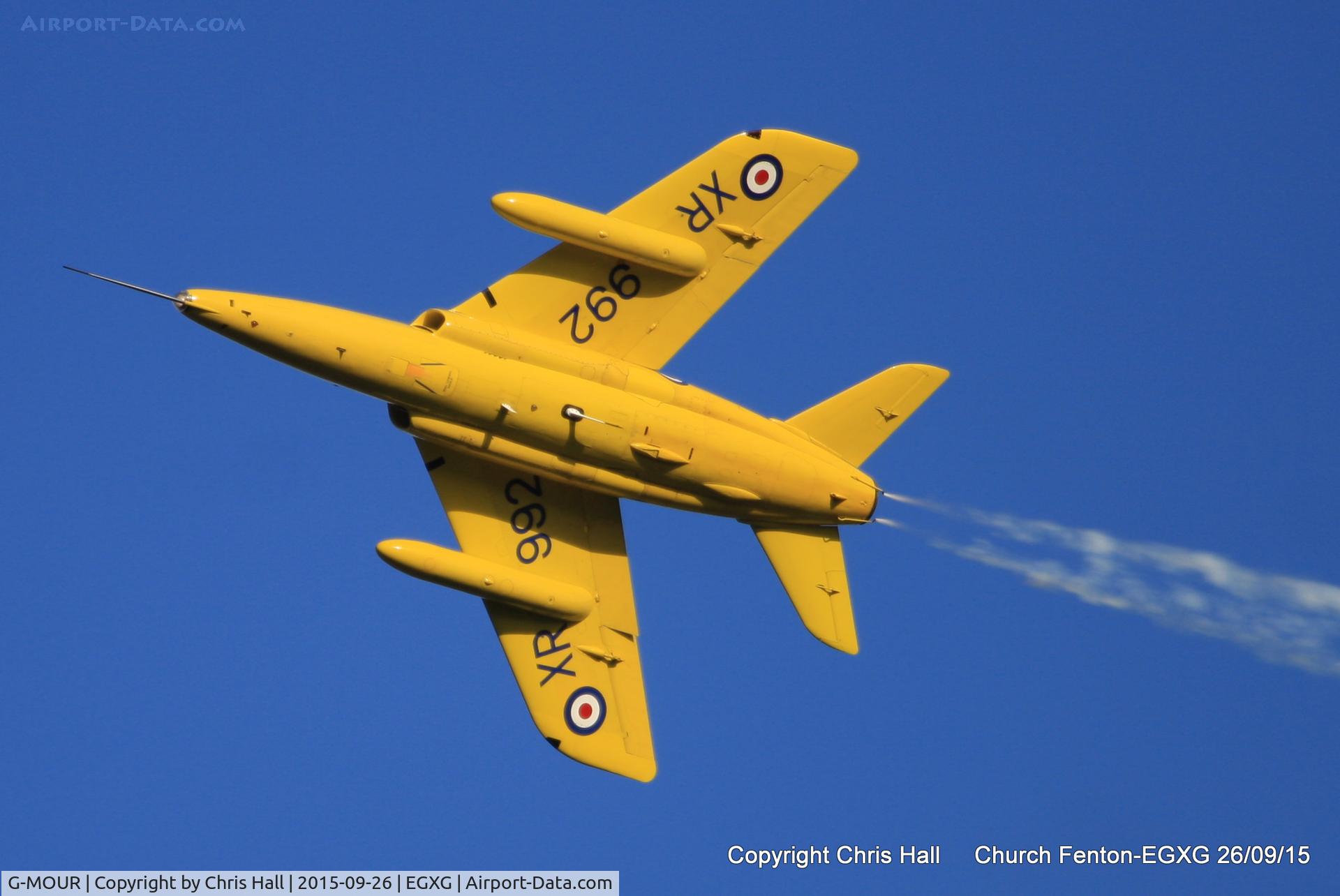 G-MOUR, 1964 Hawker Siddeley Gnat T.1 C/N FL596, at the Yorkshire Airshow