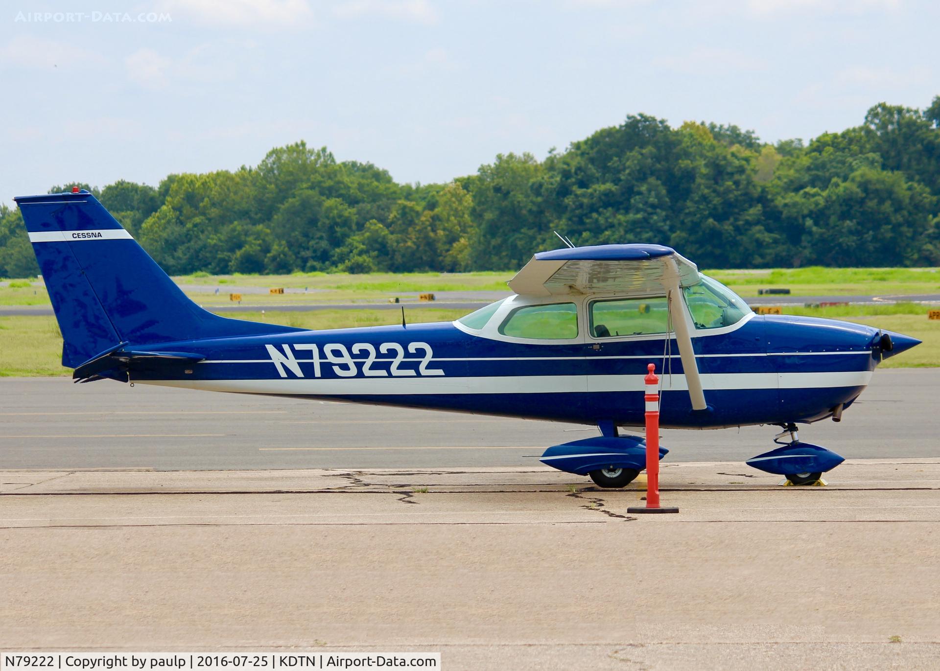 N79222, 1969 Cessna 172K Skyhawk C/N 17257974, At Downtown Shreveport.