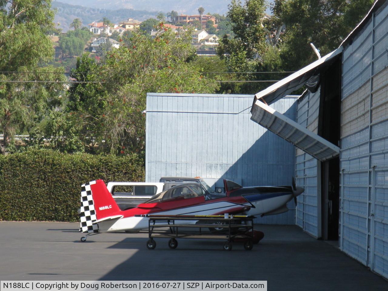 N188LC, 2015 Vans RV-8 C/N 82306, 2015 Luciani VANs RV-8, unknown engine