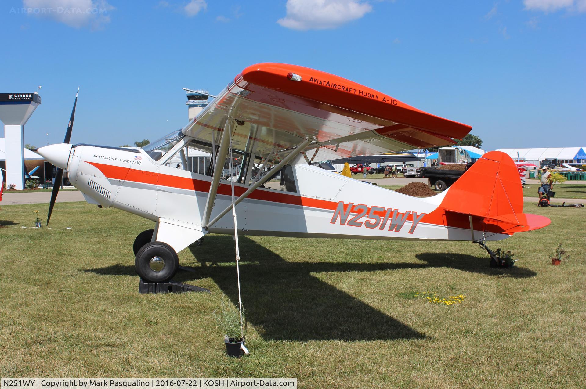 N251WY, 2015 Aviat A-1C-180 Husky C/N 3251, Aviat A-1C-180