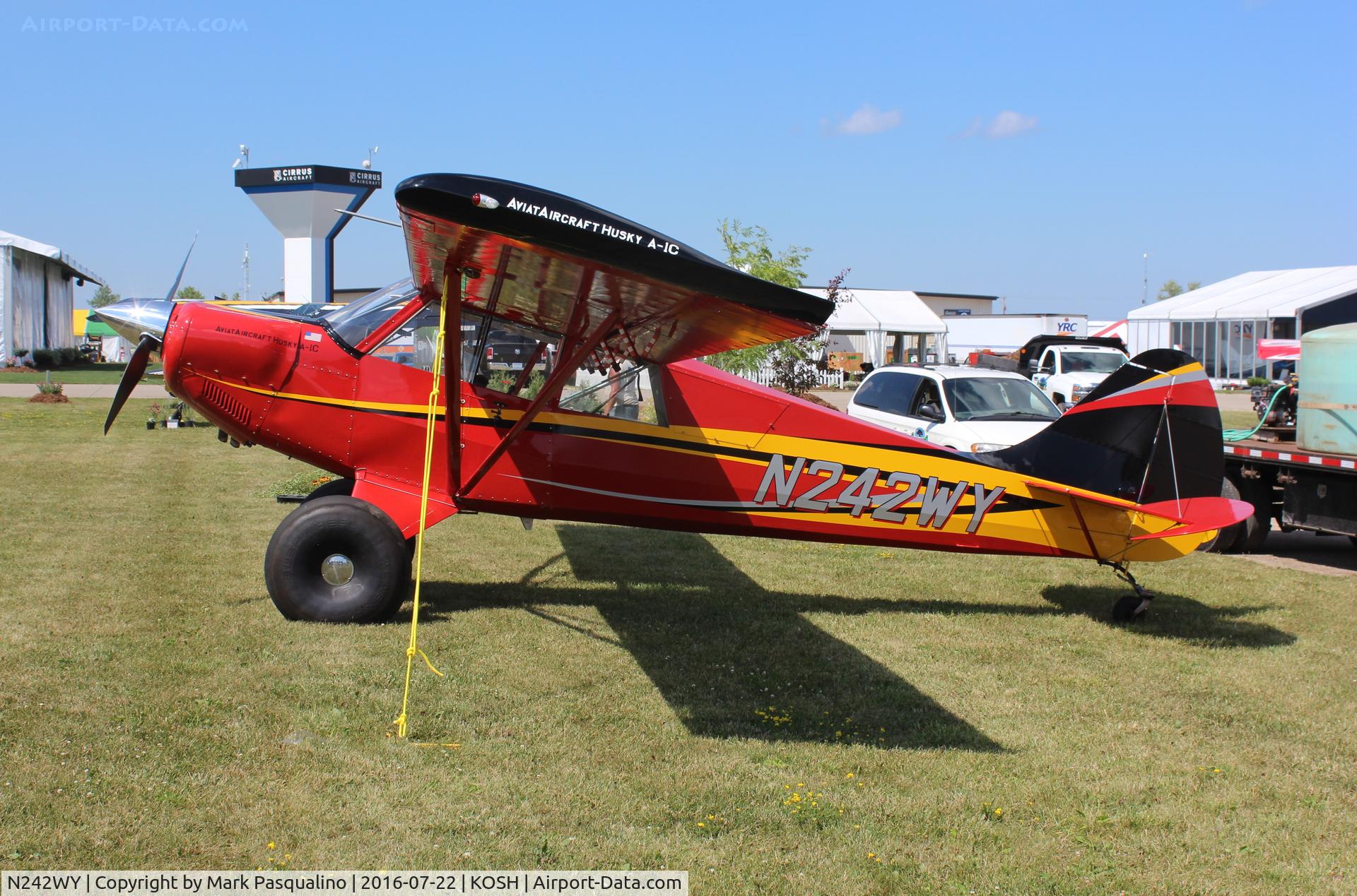 N242WY, 2015 Aviat A-1C-200 Husky C/N 3242, Aviat A-1C-200