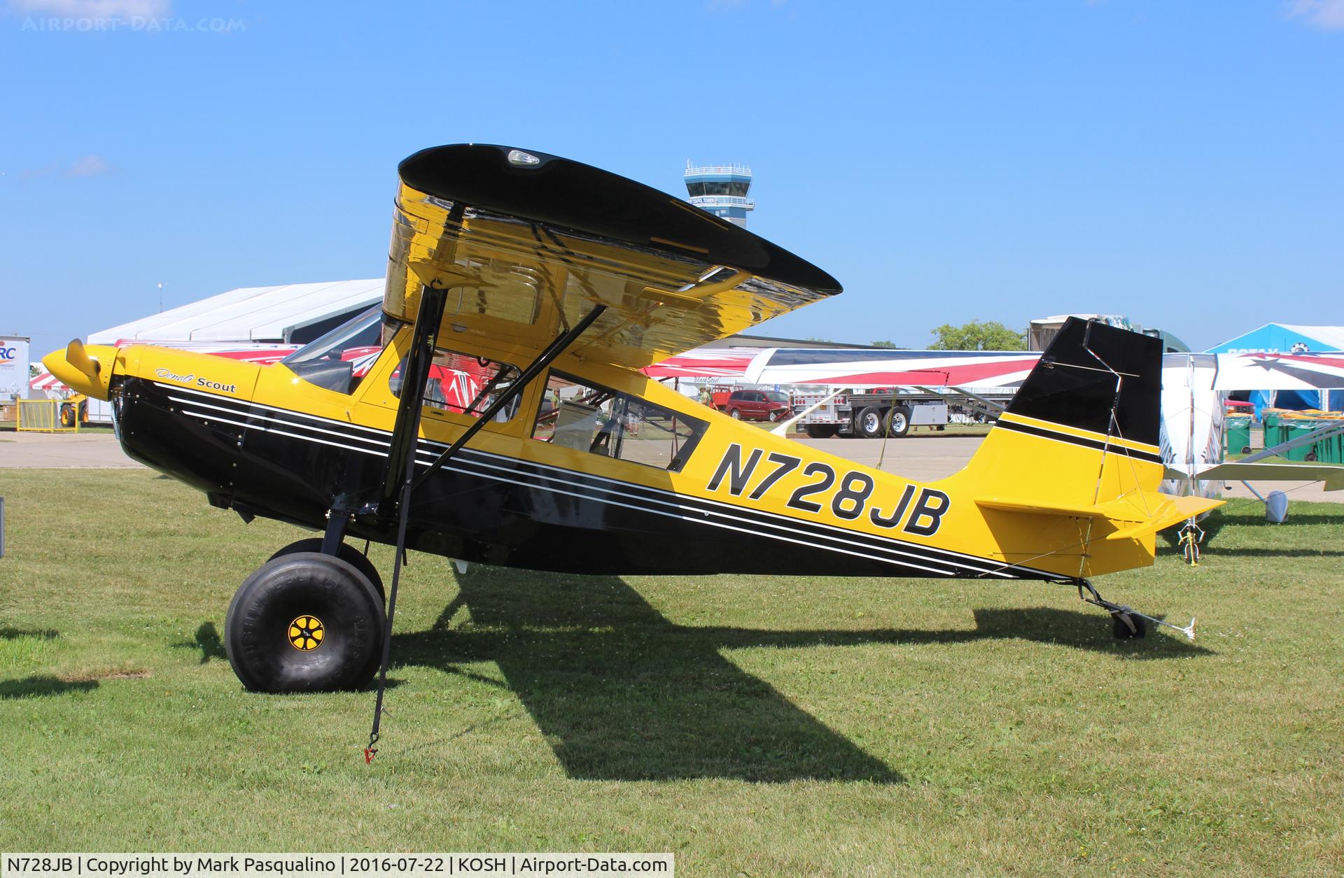 N728JB, 2014 American Champion 8GCBC Scout C/N 560-2014, American Champion 8GCBC