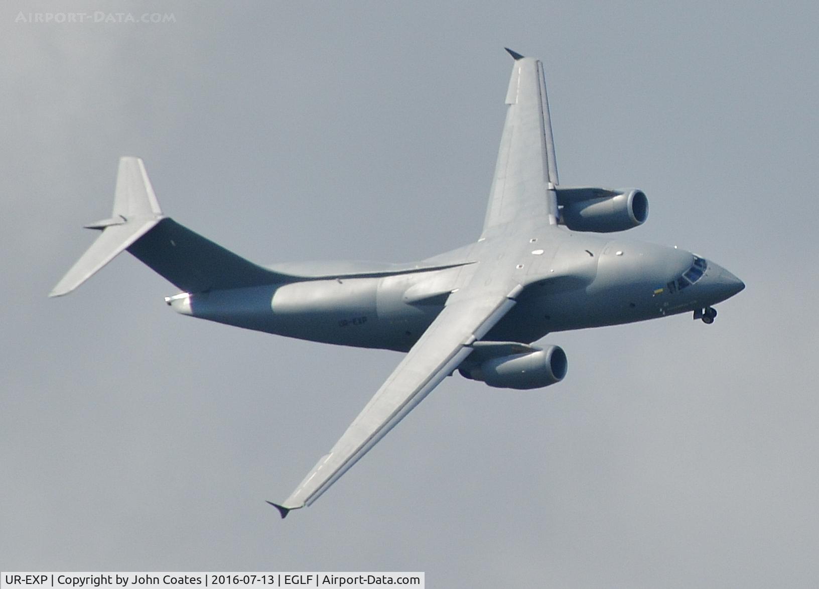 UR-EXP, 2015 Antonov An-178 C/N 178/01-01, Wednesday display at FIA