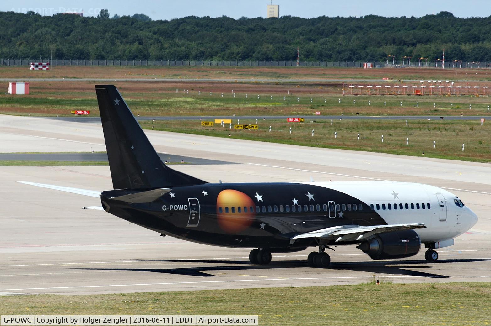 G-POWC, 1991 Boeing 737-33A(QC) C/N 25402, TXL waving good bye tour no.4 since 2011