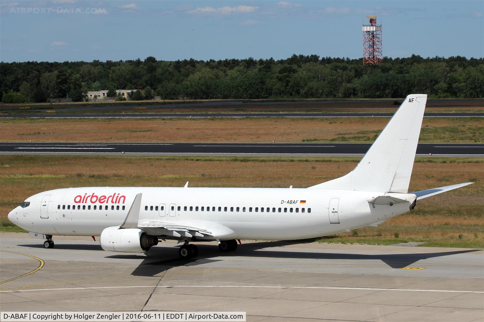 D-ABAF, 2001 Boeing 737-86J C/N 30878, TXL waving good bye tour no.4 since 2011