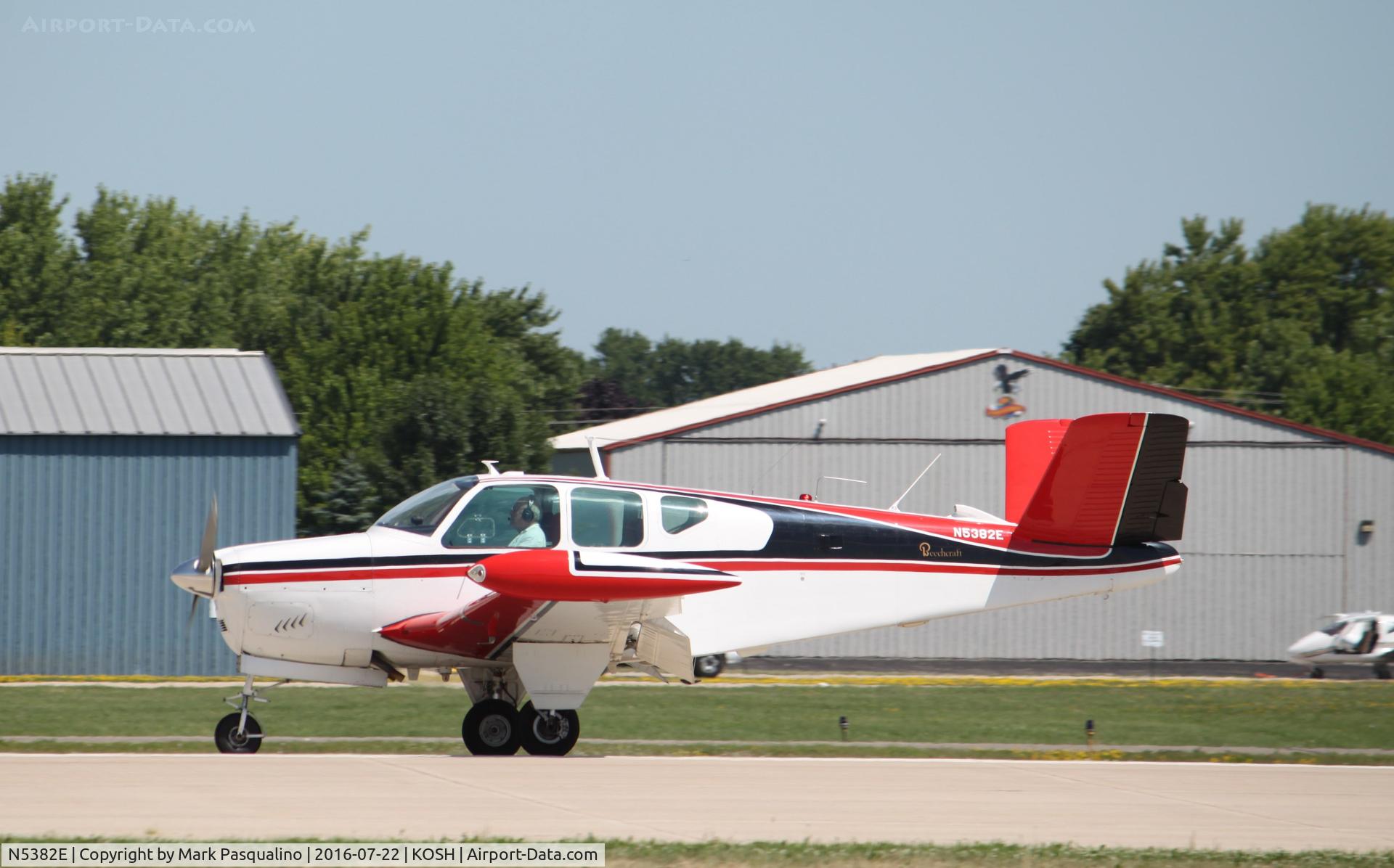 N5382E, 1959 Beech K35 Bonanza C/N D-5876, Beech K35