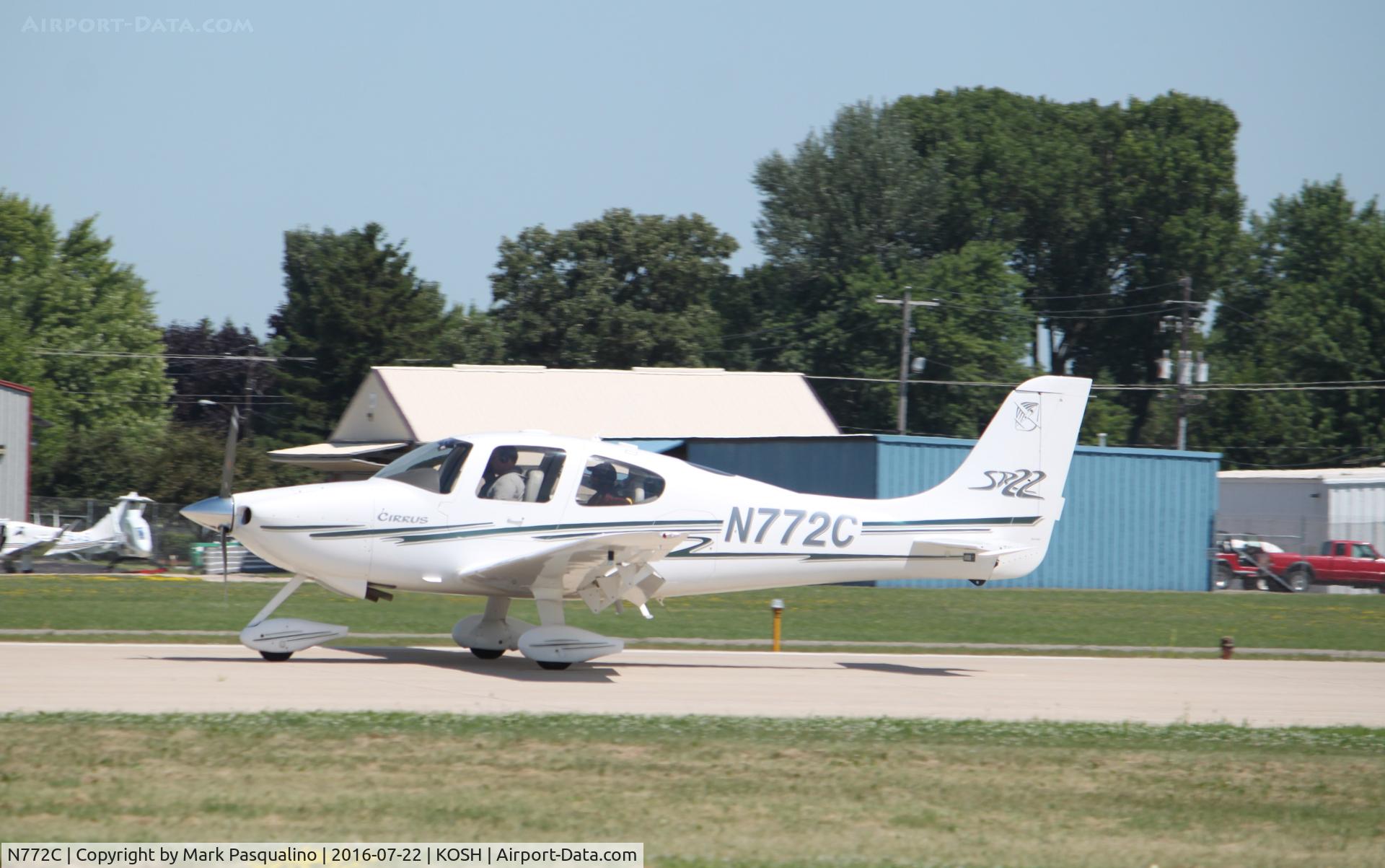 N772C, 2002 Cirrus SR22 C/N 0401, Cirrus SR22