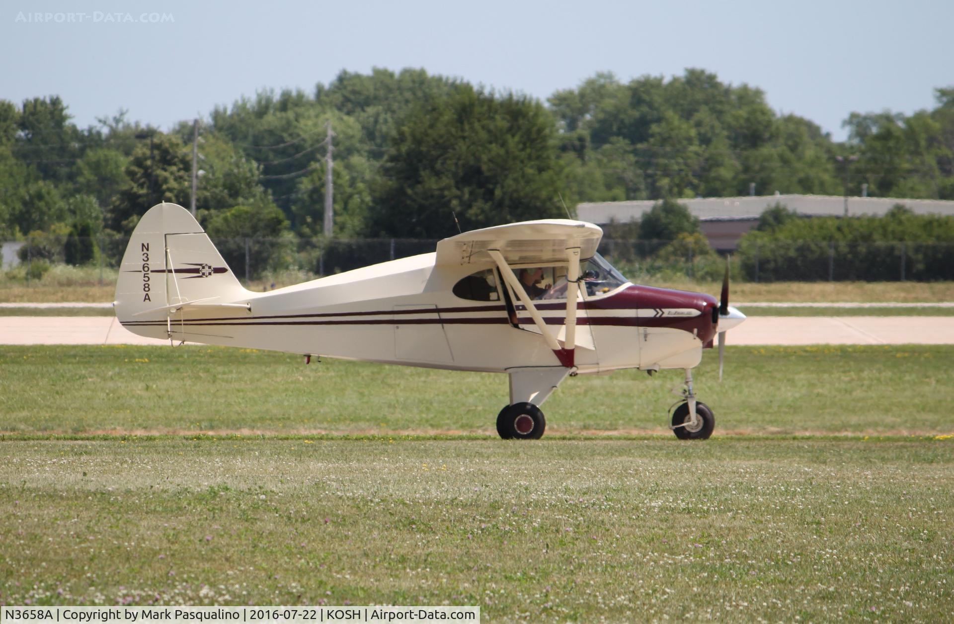 N3658A, 1953 Piper PA-22-135 Tri-Pacer C/N 22-1918, Piper PA-22-135