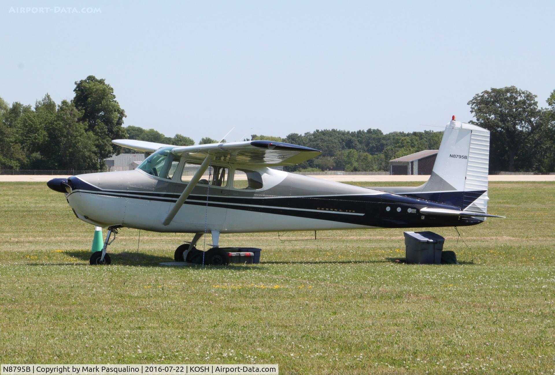 N8795B, 1957 Cessna 172 C/N 36495, Cessna 172