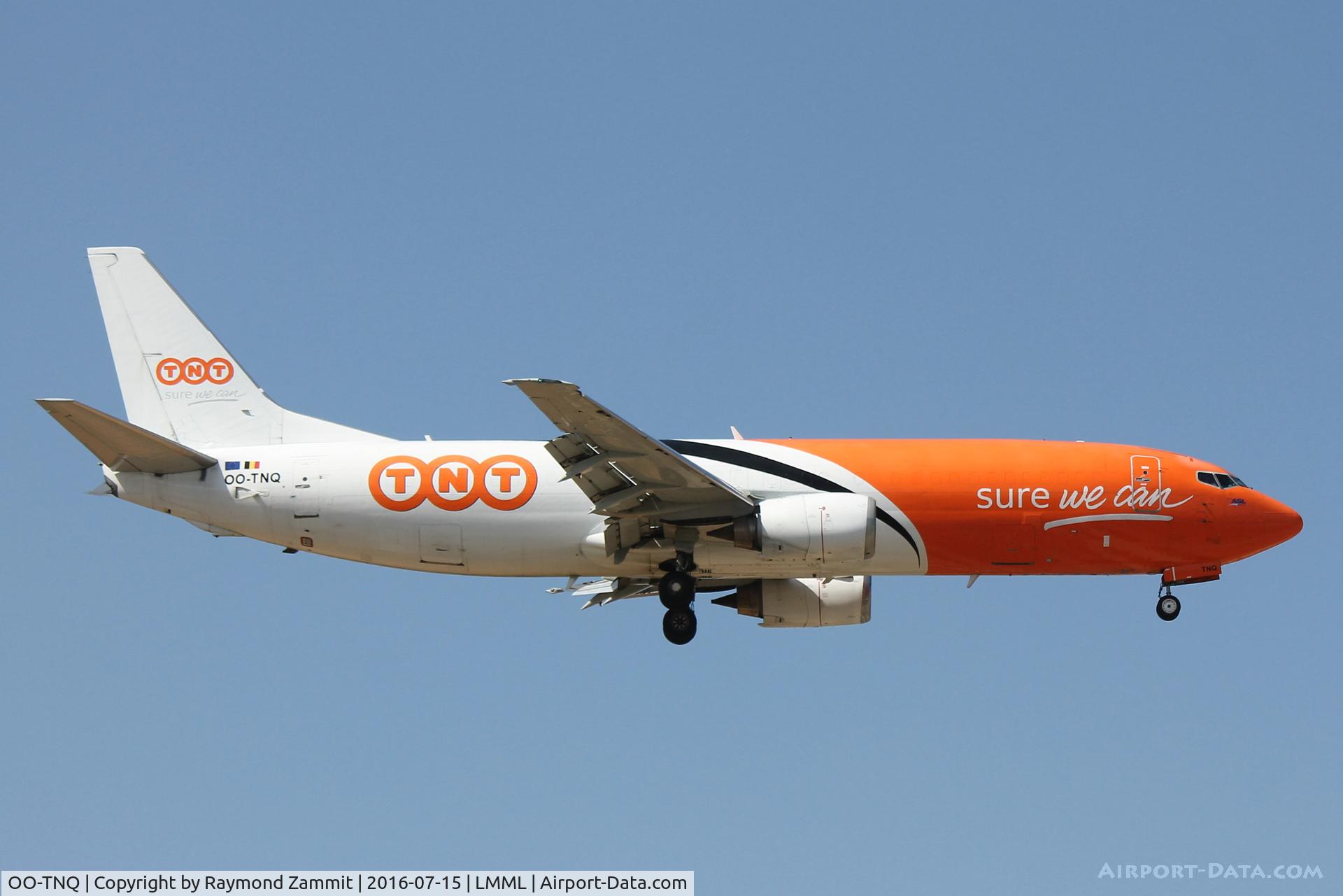 OO-TNQ, 1998 Boeing 737-4M0 C/N 29205, B737-400 OO-TNQ TNT