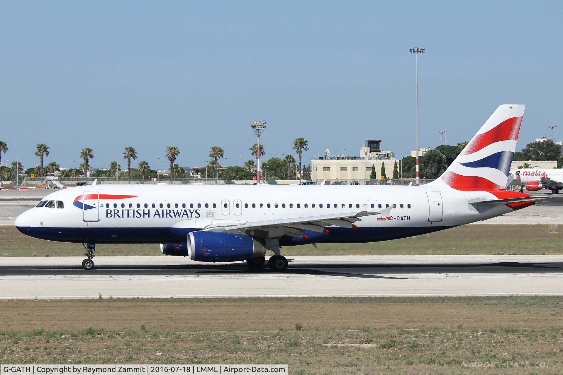 G-GATH, 2001 Airbus A320-233 C/N 1482, A320 G-GATH British Airways