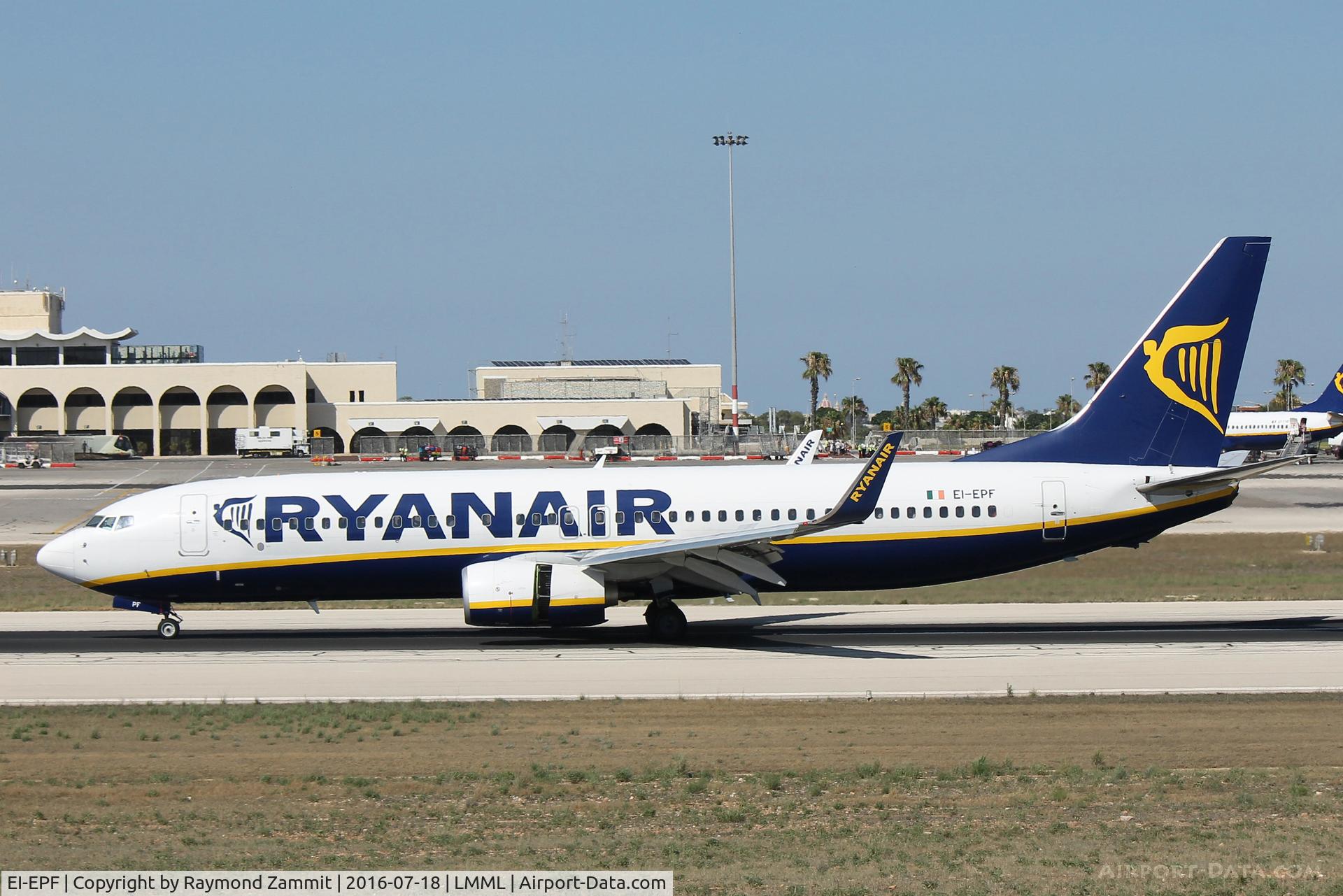 EI-EPF, 2011 Boeing 737-8AS C/N 40309, B737-800 EI-EPF Ryanair