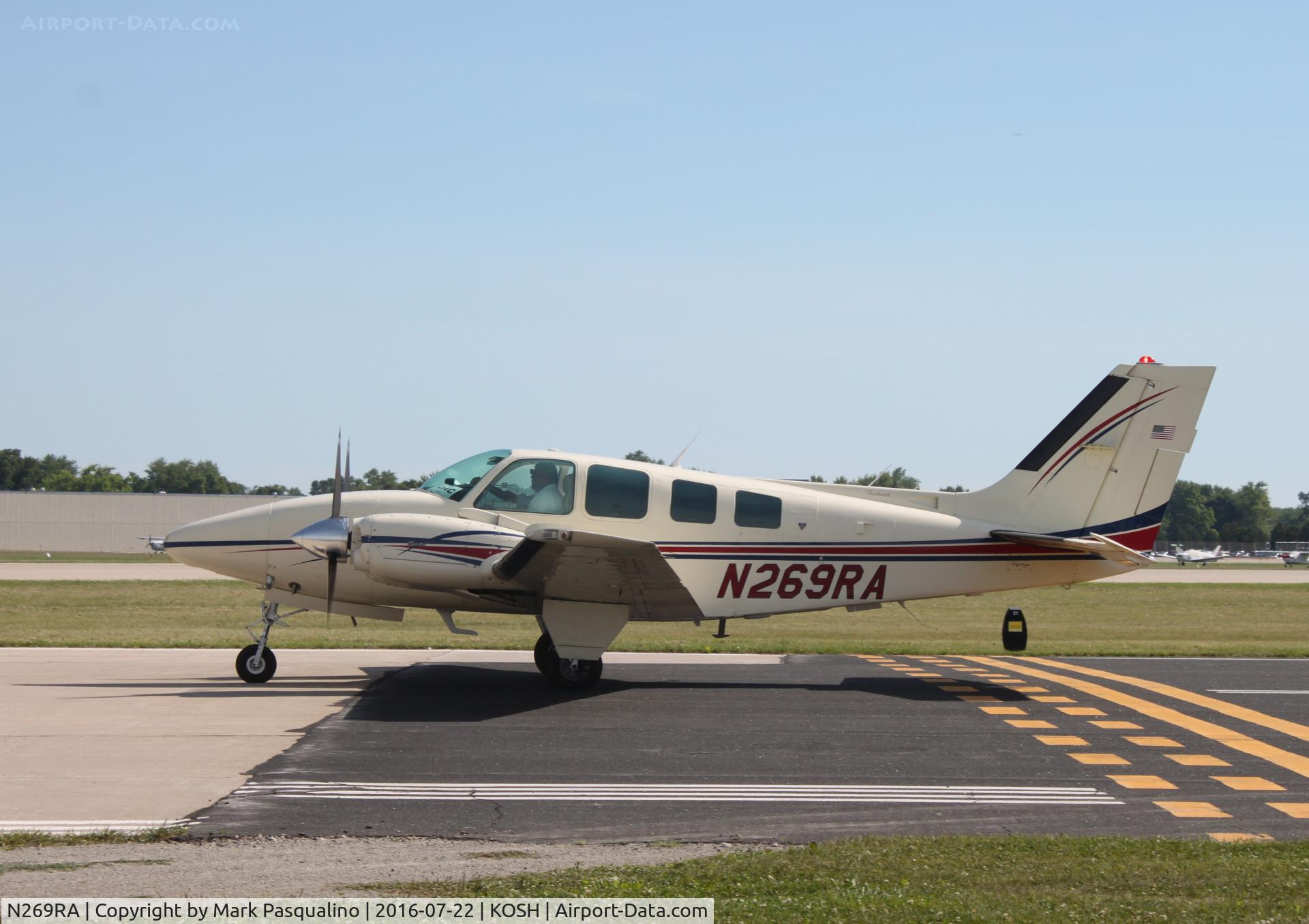 N269RA, 1978 Beech 58 Baron C/N TH-998, Beech 58
