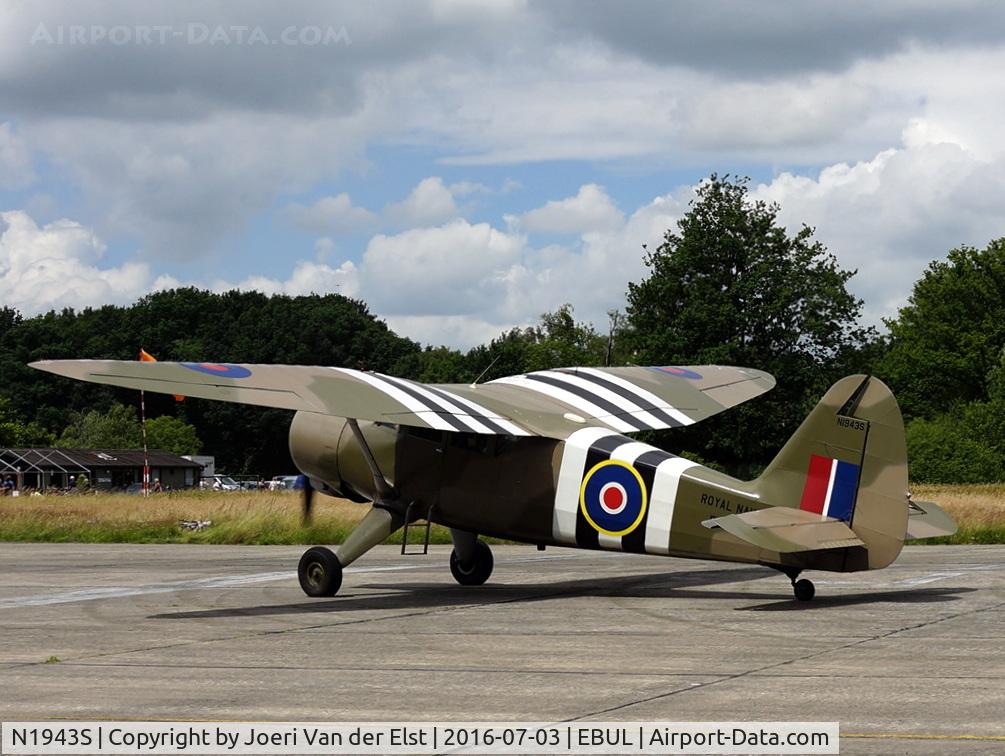 N1943S, 1943 Stinson V77 Reliant C/N 77-463, Ursel Avia 2016
