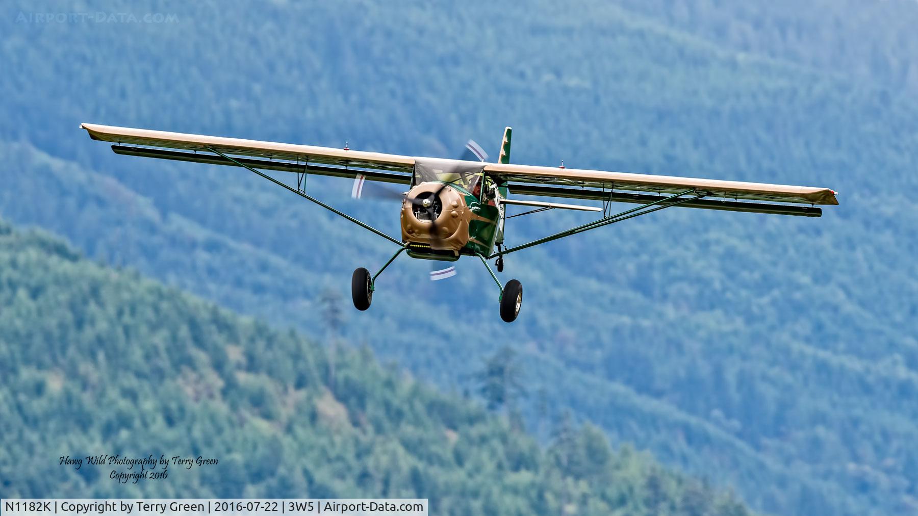 N1182K, Taylorcraft BC-12D C/N 8309, 2016 North Cascades Vintage Aircraft Museum Fly-In Concrete Washington