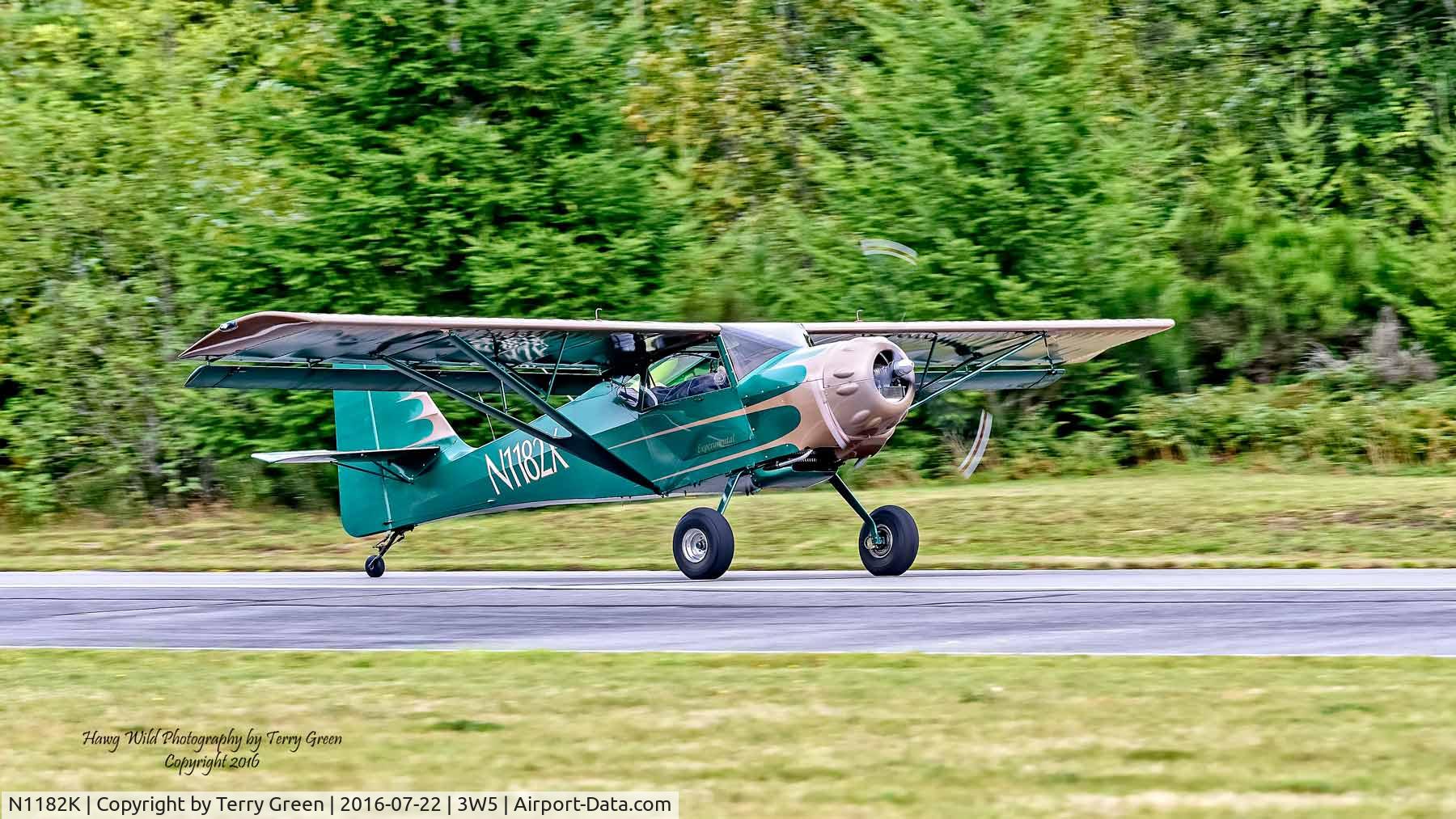 N1182K, Taylorcraft BC-12D C/N 8309, 2016 North Cascades Vintage Aircraft Museum Fly-In Concrete Washington