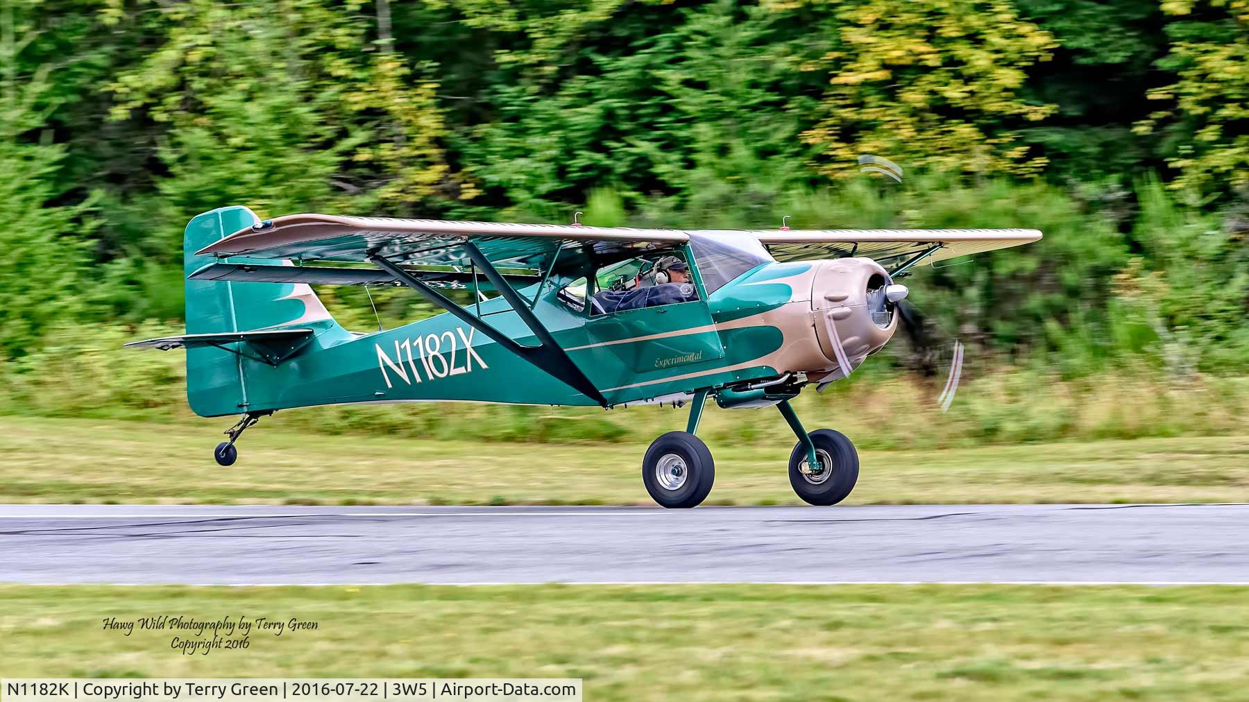 N1182K, Taylorcraft BC-12D C/N 8309, 2016 North Cascades Vintage Aircraft Museum Fly-In Concrete Washington