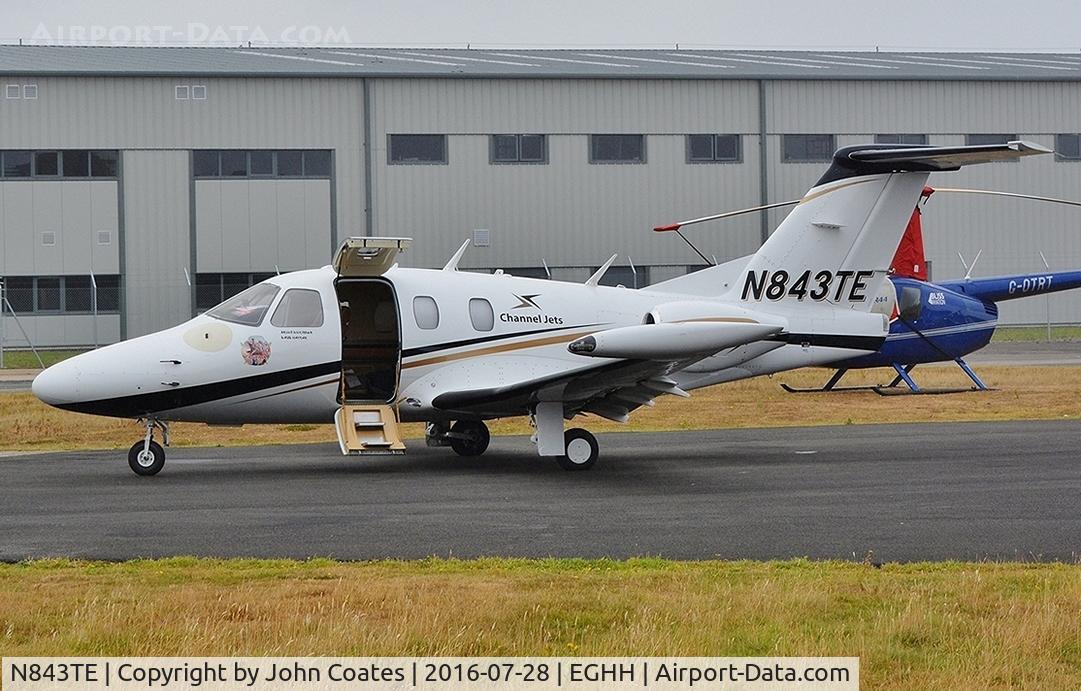 N843TE, 2007 Eclipse Aviation Corp EA500 C/N 000072, New Channel Jets titles