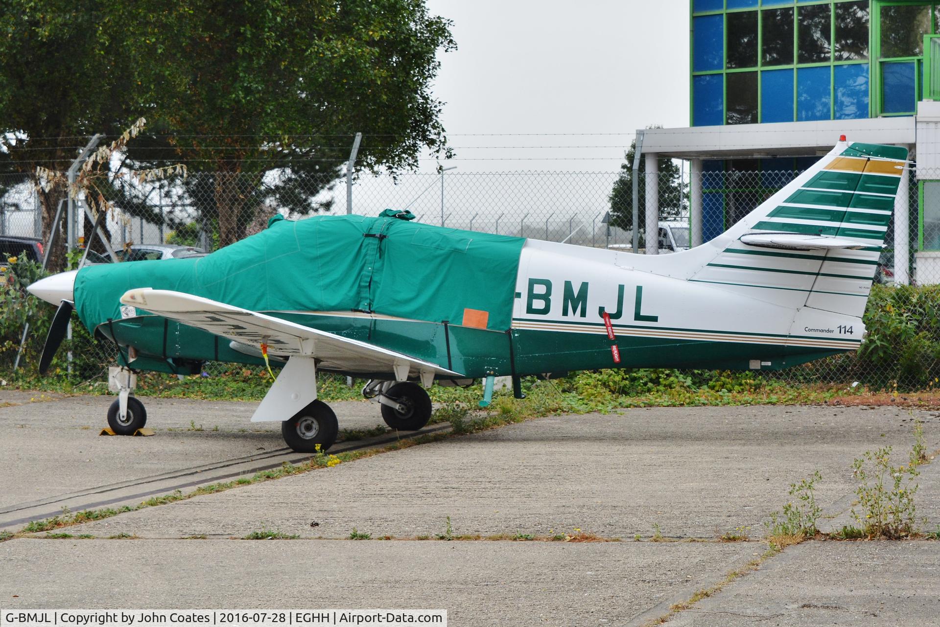 G-BMJL, 1976 Rockwell Commander 114 C/N 14006, All wrapped up in the July weather