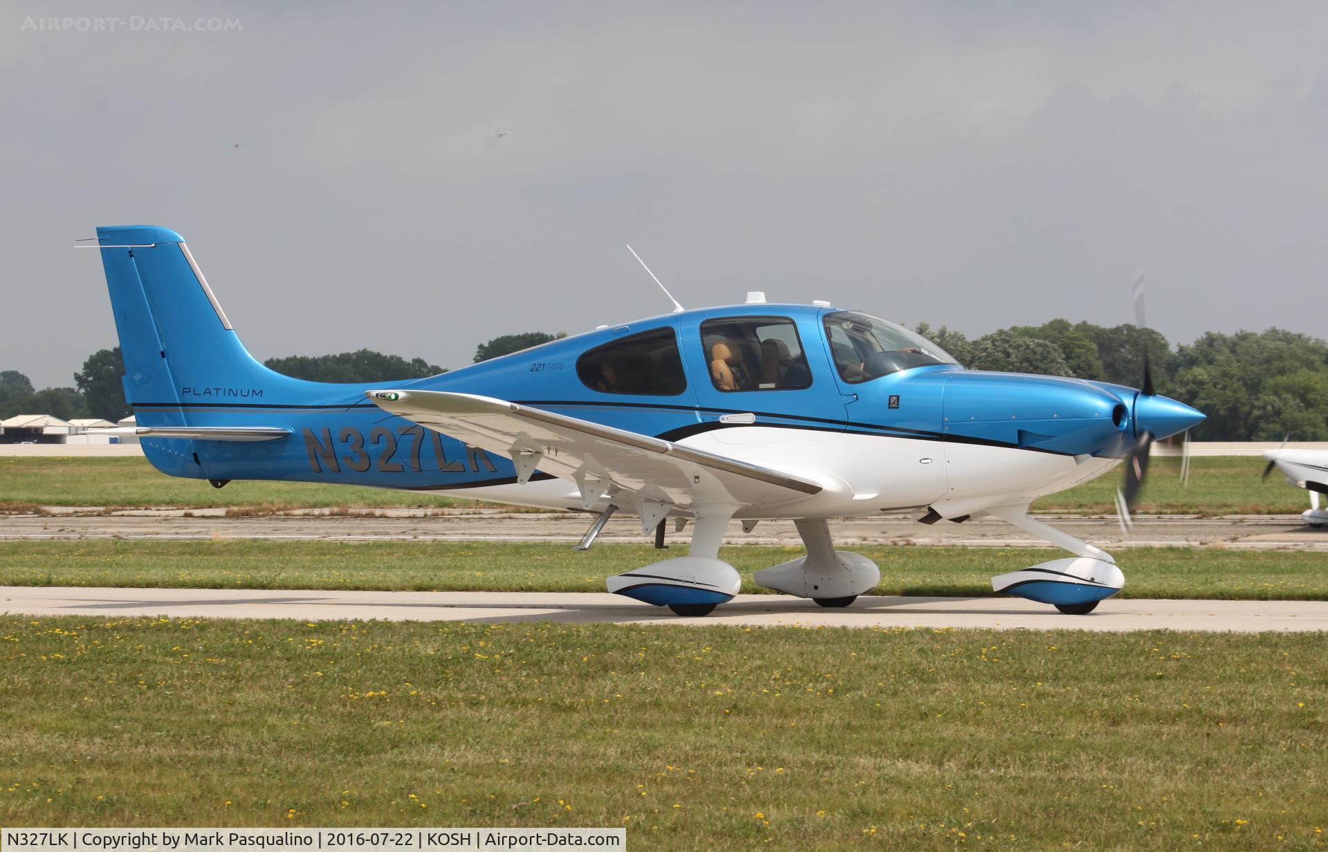 N327LK, 2016 Cirrus SR22T C/N 1240, Cirrus SR22T