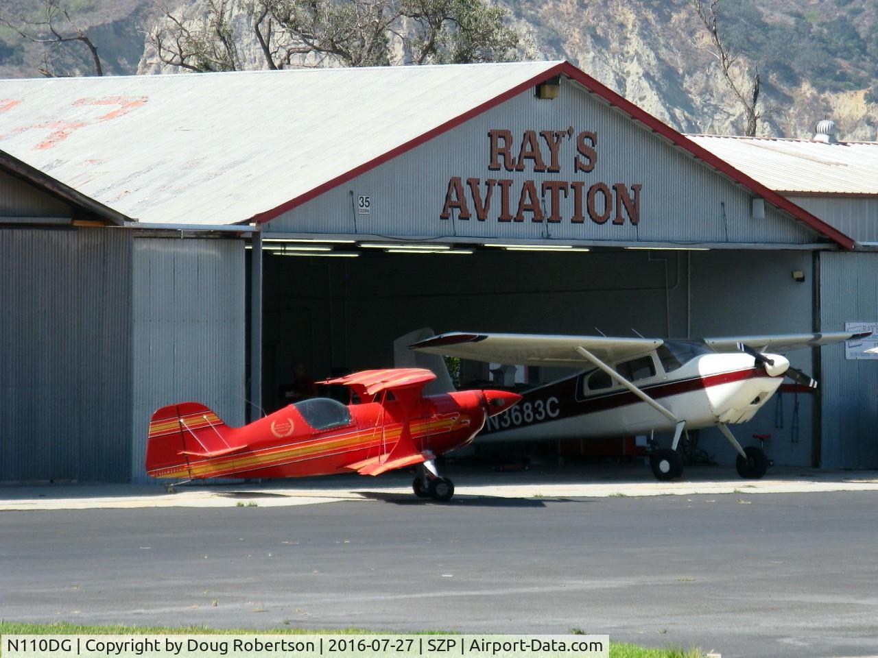 N110DG, 1990 Pitts S-1 Special C/N 1 (N110DG), 1990 Green PITTS S-1 SPECIAL, Lycoming O-540, single seat Experimental class