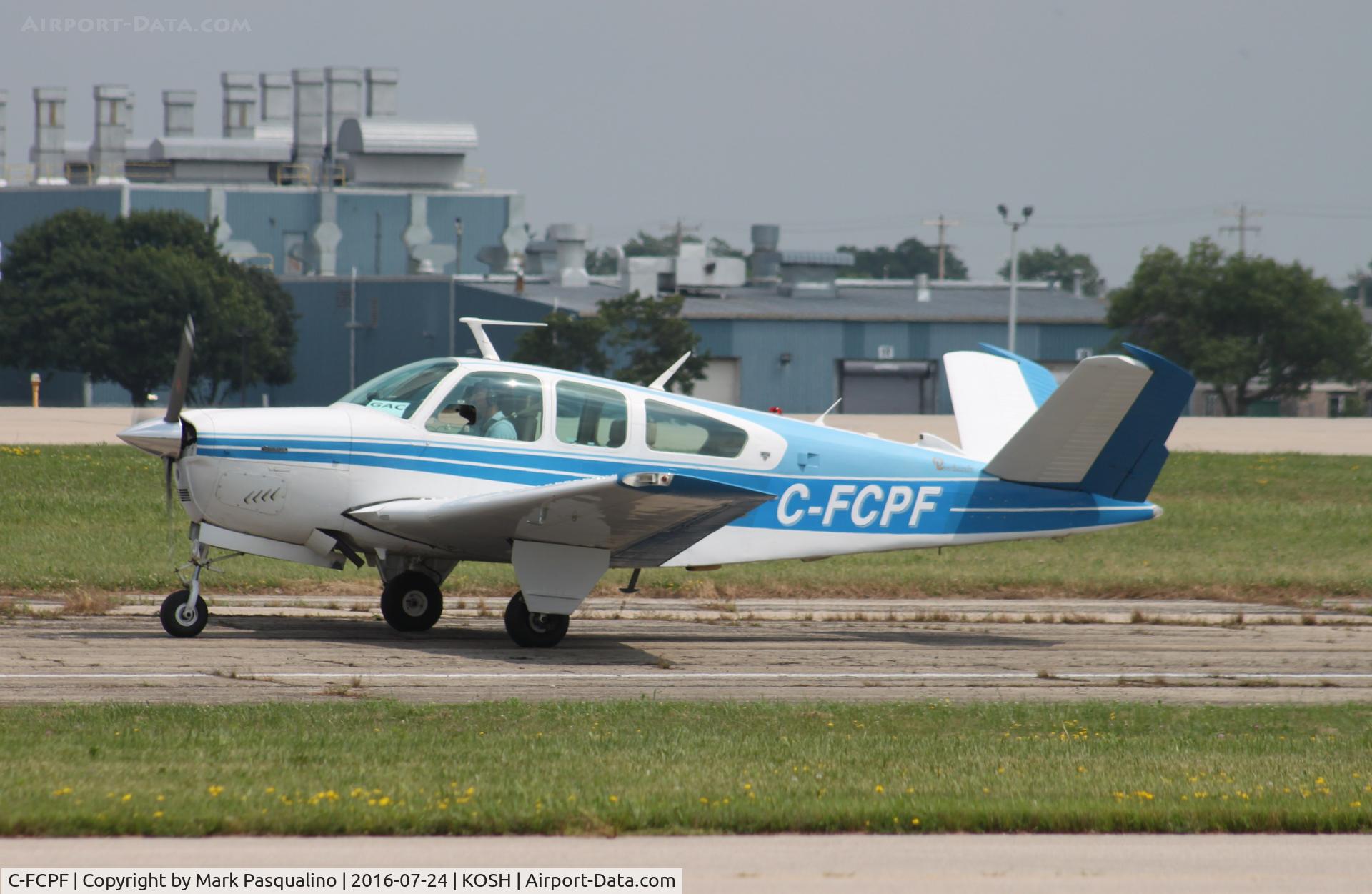 C-FCPF, 1977 Beech V35B Bonanza C/N D-10022, Beech V35B