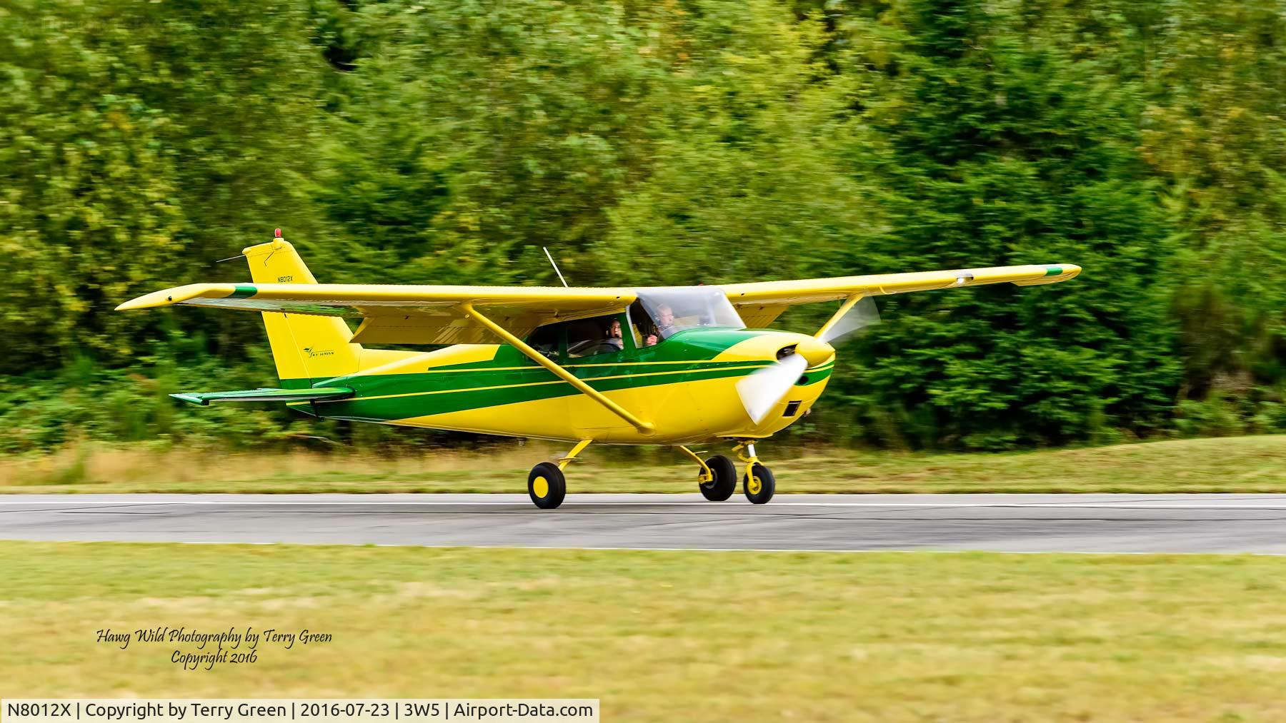 N8012X, 1961 Cessna 172B C/N 17248512, 2016 North Cascades Vintage Aircraft Museum Fly-In Concrete Washington