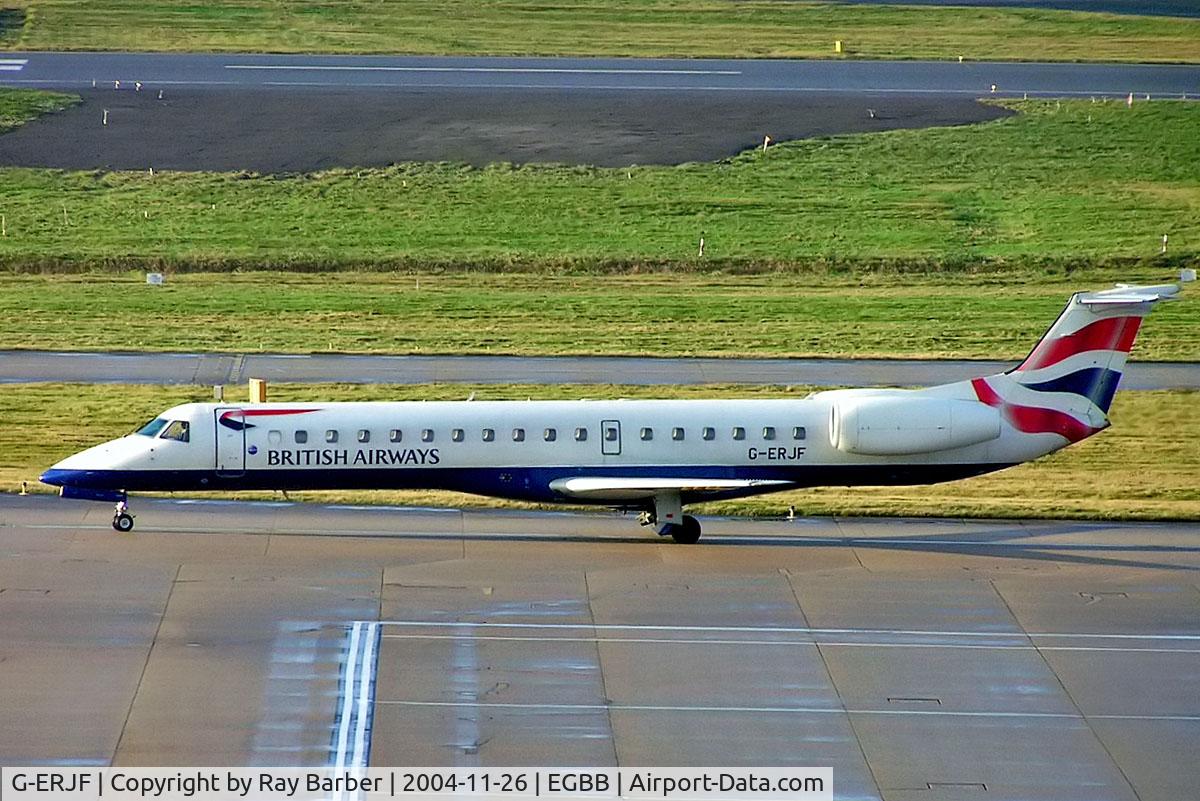 G-ERJF, 2000 Embraer EMB-145EP (ERJ-145EP) C/N 145325, Embraer ERJ-145EP [145325] (British Airways/CitiExpress) Birmingham Int'l~G 26/11/2004