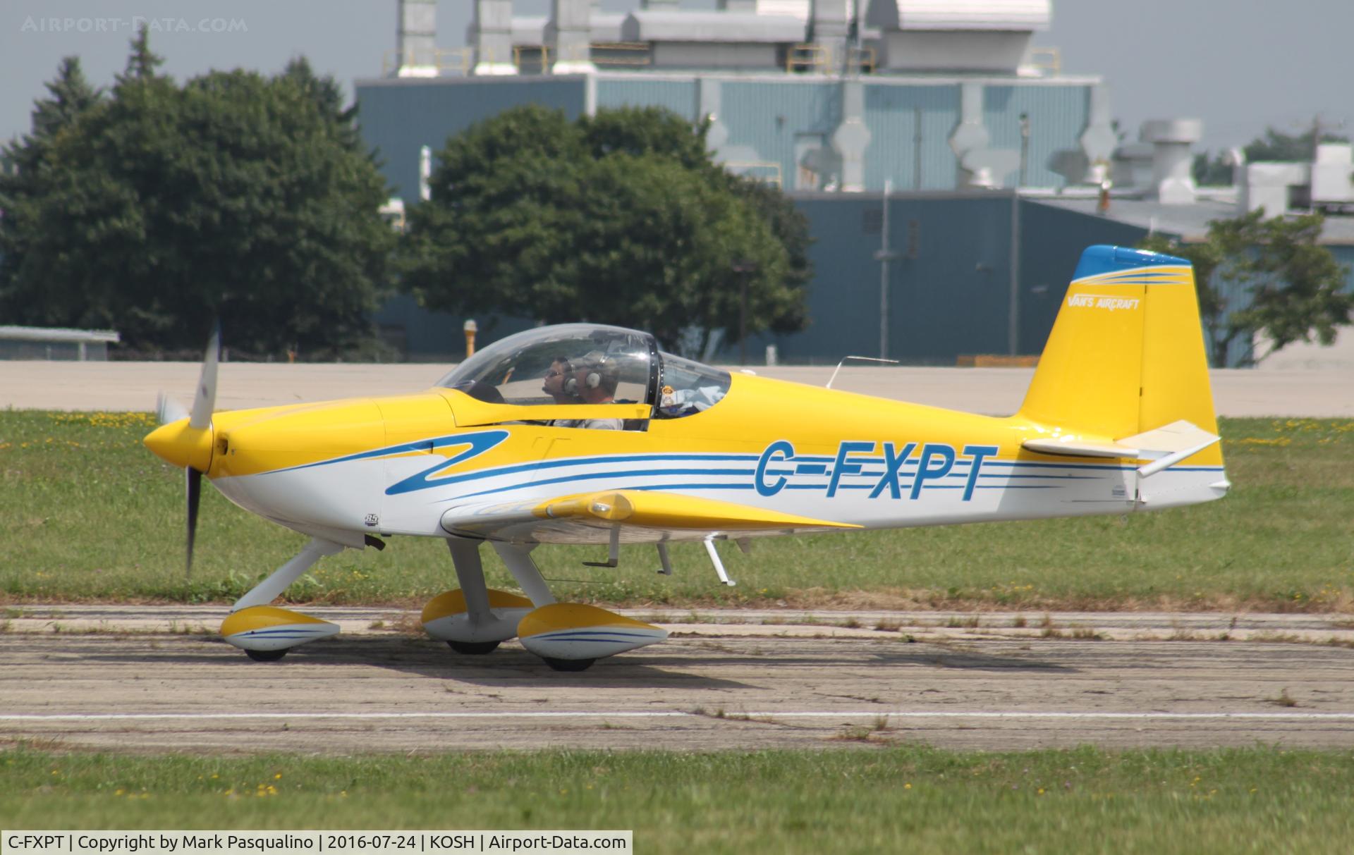 C-FXPT, 2012 Vans RV-7A C/N LJB1, Vans RV-7A