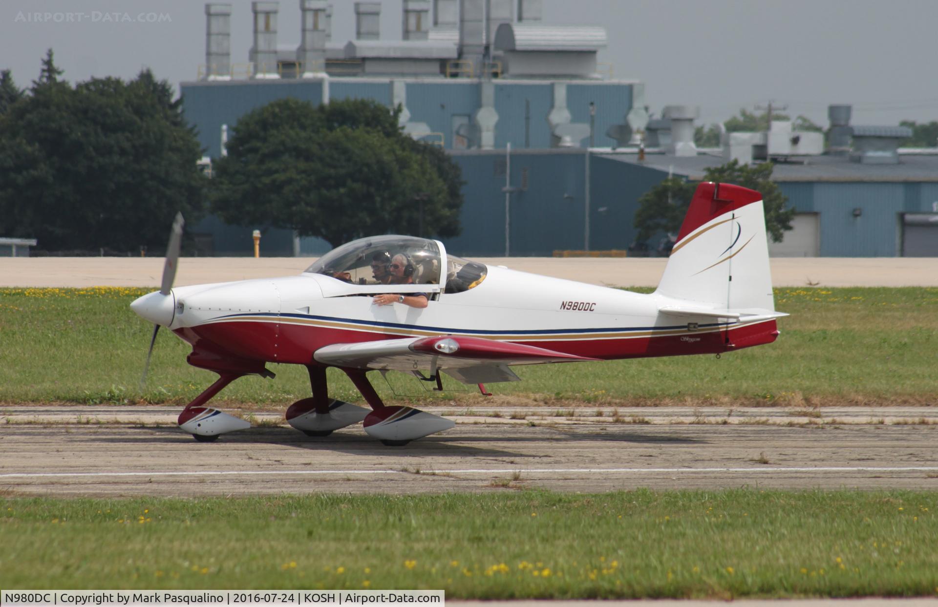 N980DC, Vans RV-7A C/N 71529, Vans RV-7A