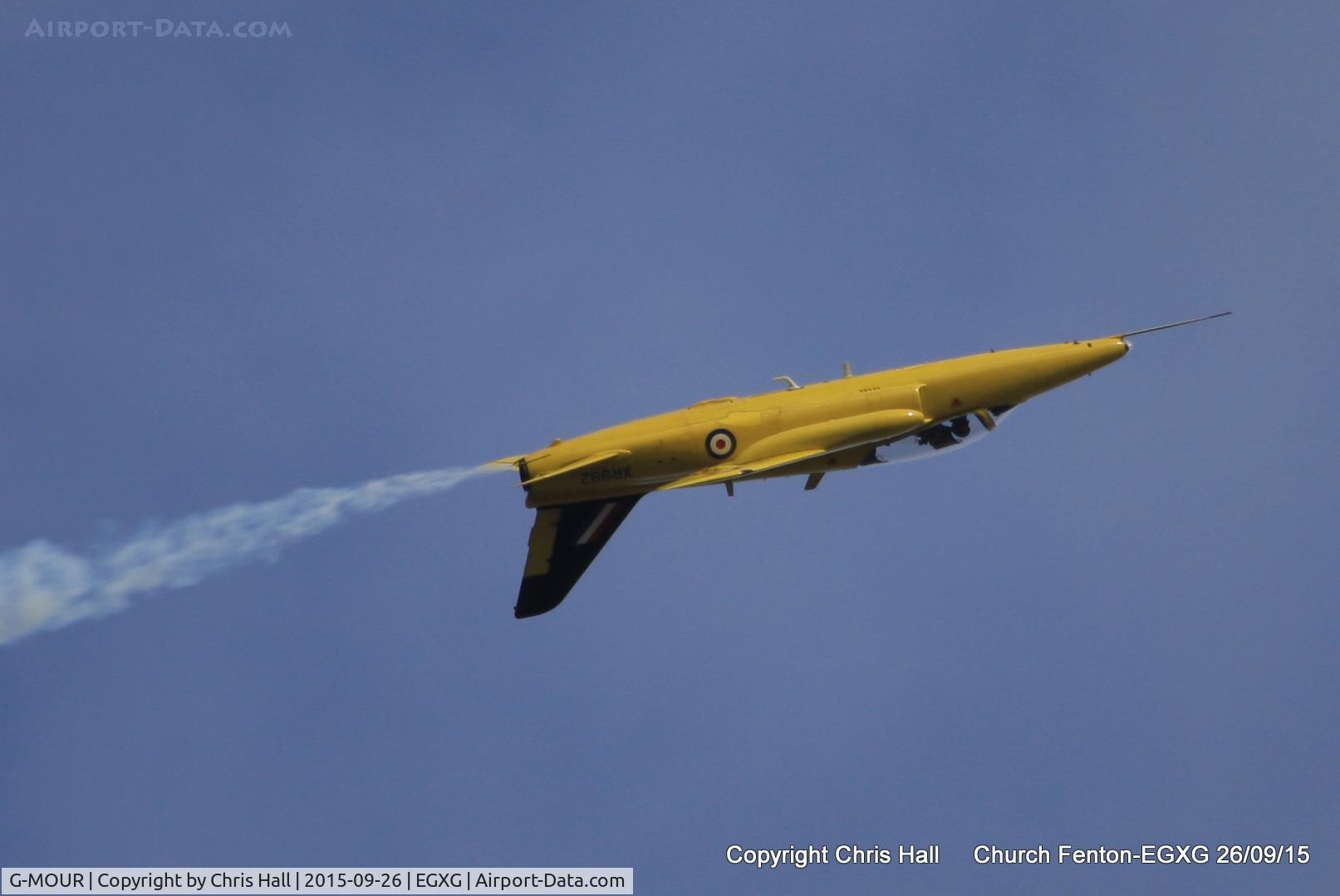 G-MOUR, 1964 Hawker Siddeley Gnat T.1 C/N FL596, at the Yorkshire Airshow