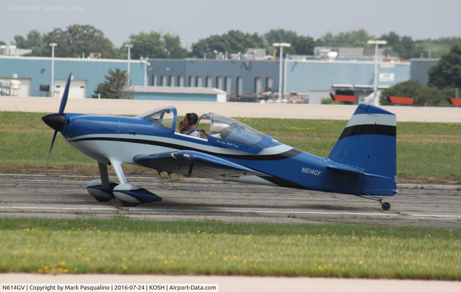 N614GV, 2008 Vans RV-7A C/N 71607, Vans RV-7