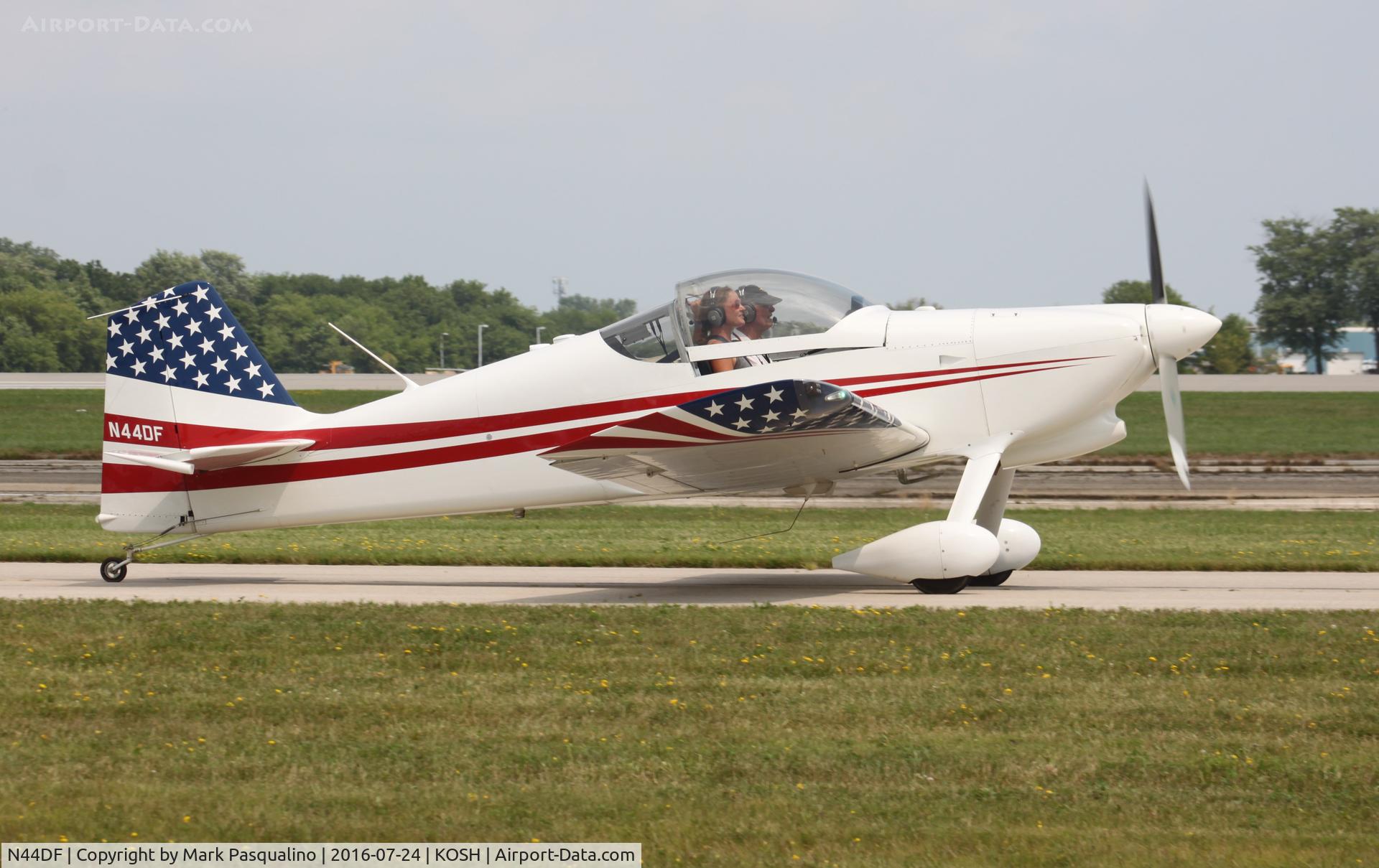 N44DF, Vans RV-6 C/N 60156, Vans RV-6