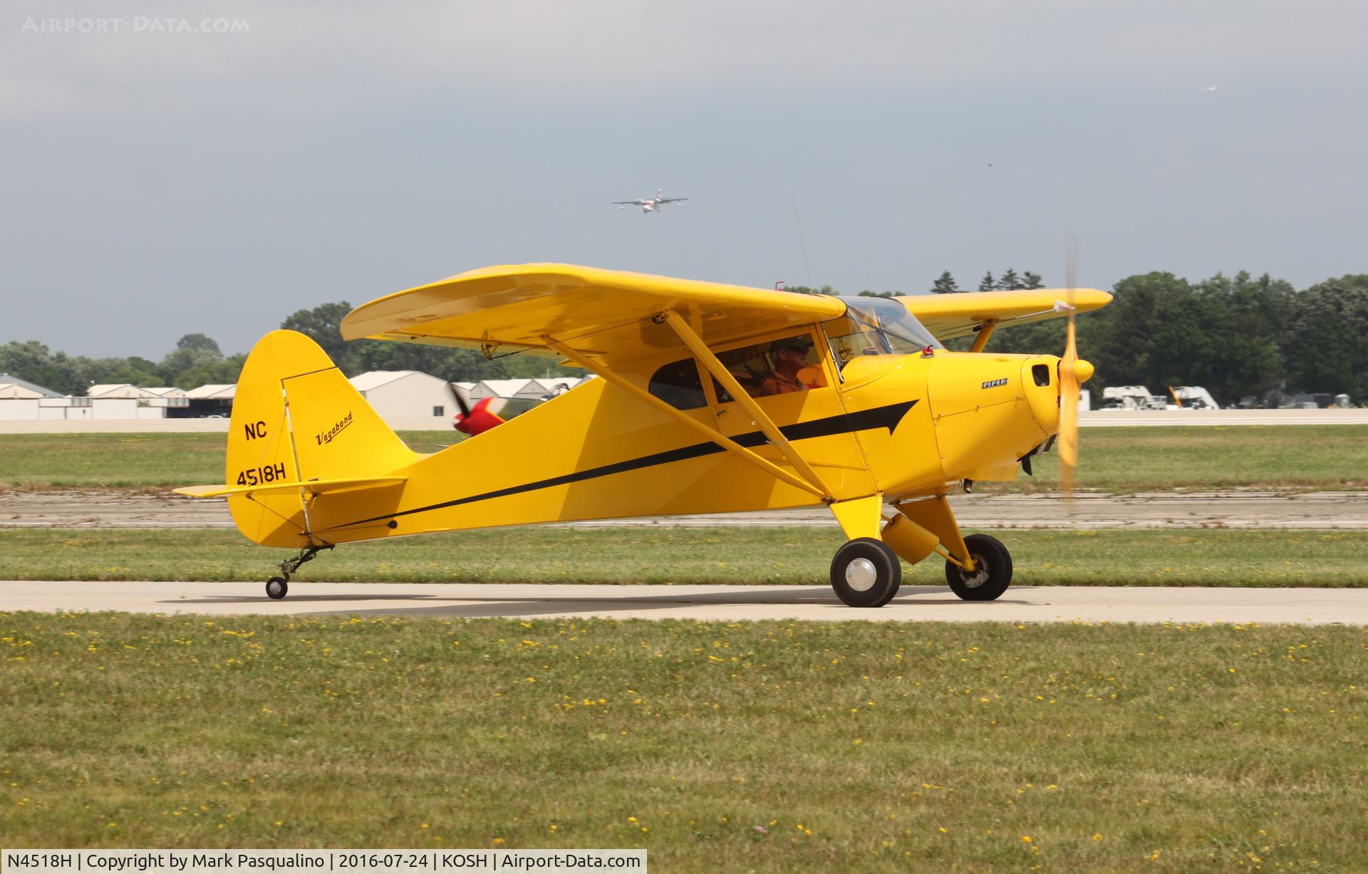 N4518H, 1948 Piper PA-15 Vagabond Vagabond C/N 15-292, Piper PA-15