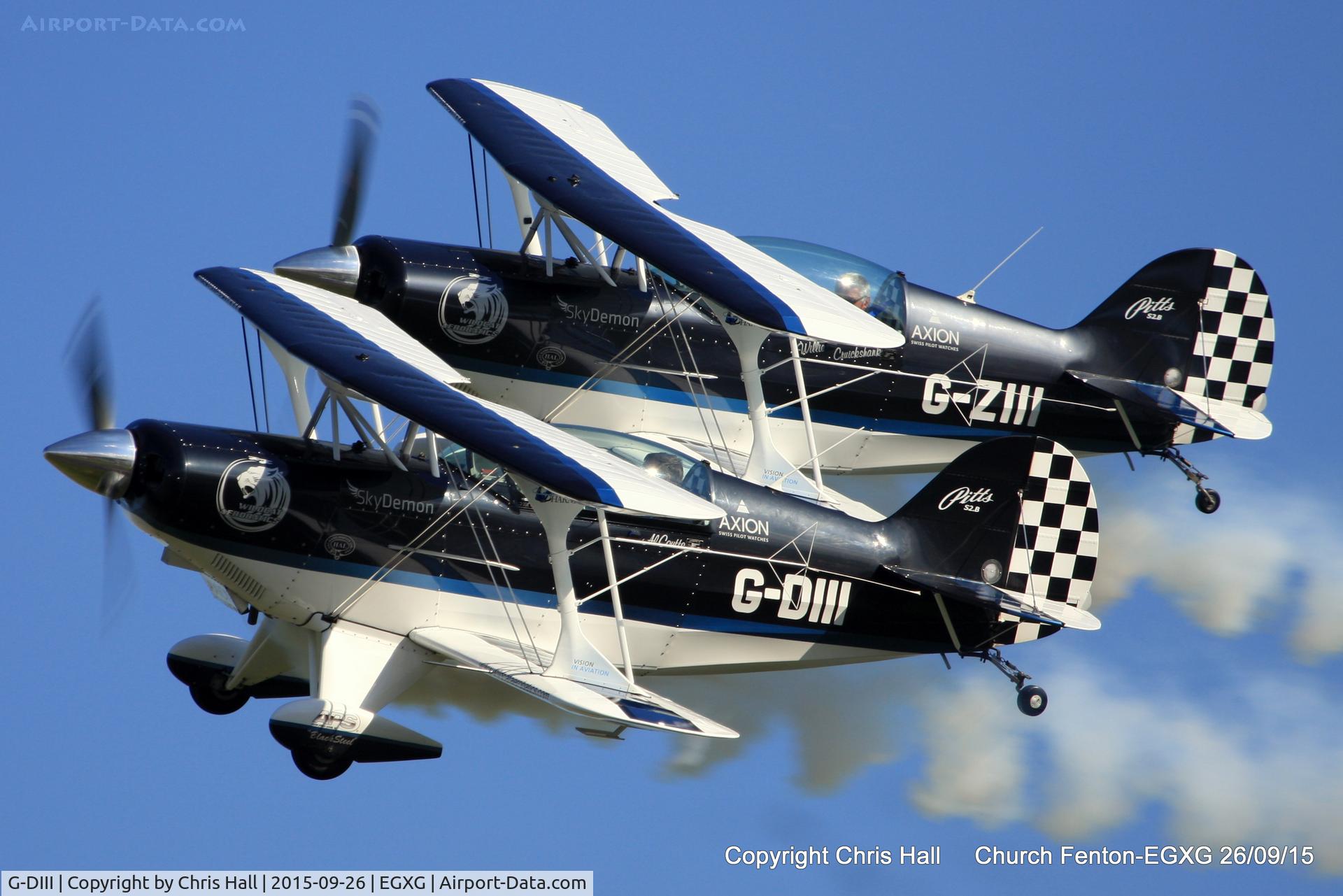 G-DIII, 1989 Christen Pitts S-2B Special C/N 5163, at the Yorkshire Airshow