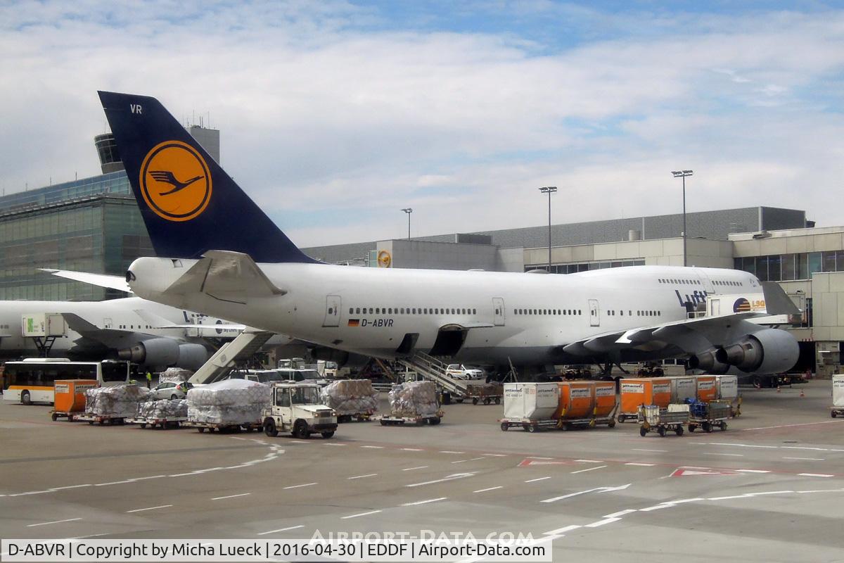 D-ABVR, 1997 Boeing 747-430 C/N 28285, At Frankfurt
