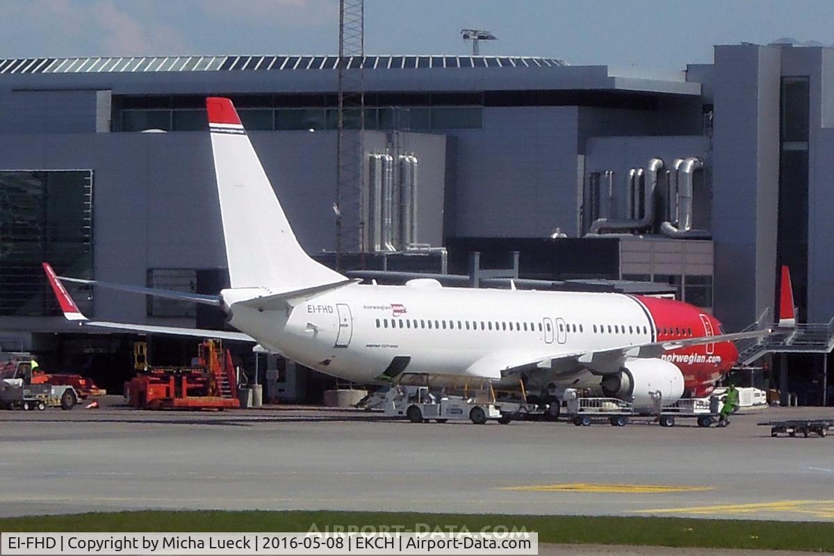 EI-FHD, 2012 Boeing 737-8JP C/N 39011, At Kastrup