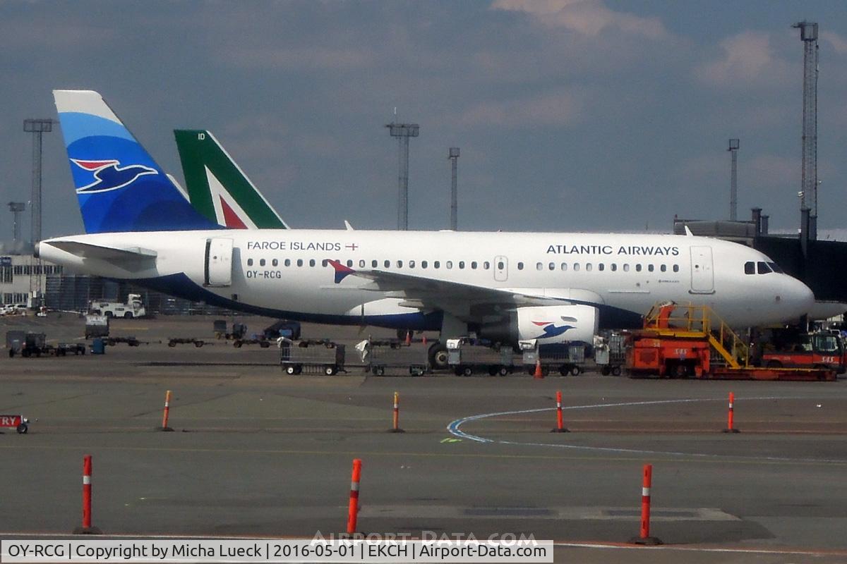 OY-RCG, 2012 Airbus A319-115 C/N 5079, At Kastrup