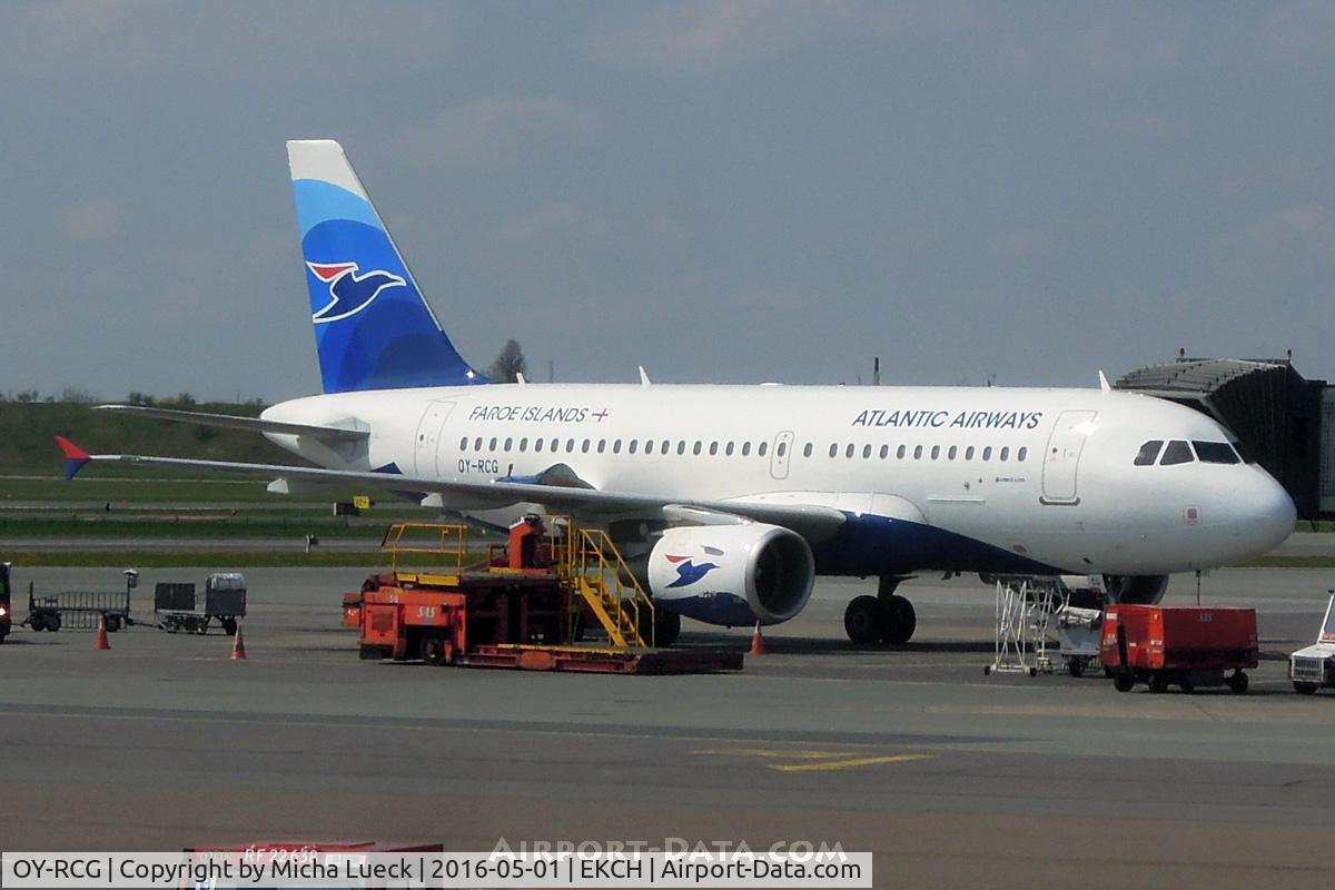 OY-RCG, 2012 Airbus A319-115 C/N 5079, At Kastrup